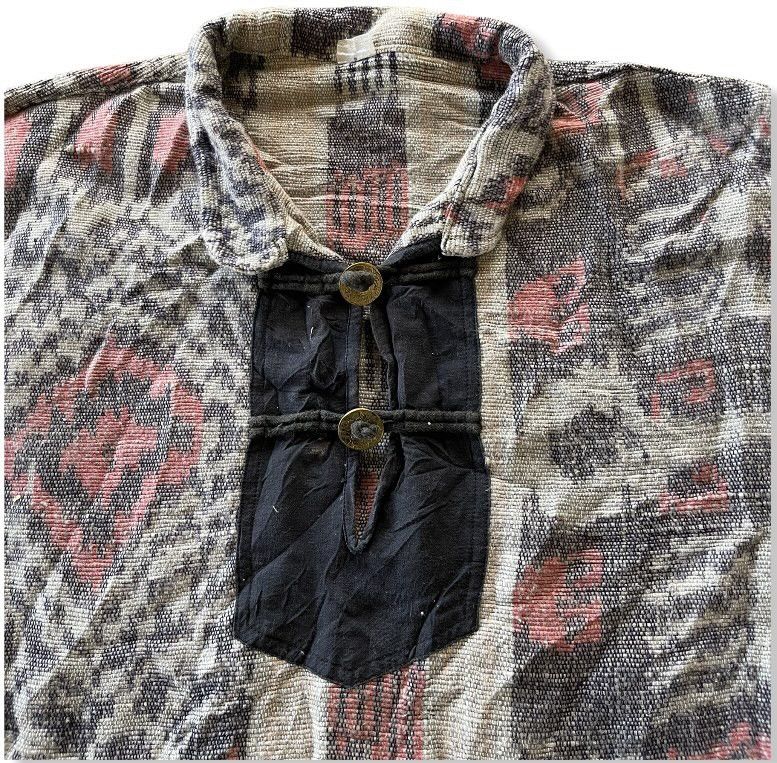 Japanese Brand MARCO POLO NAVAJO DESIGN JACKET DUBLE POCKET Size US M / EU 48-50 / 2 - 3 Thumbnail