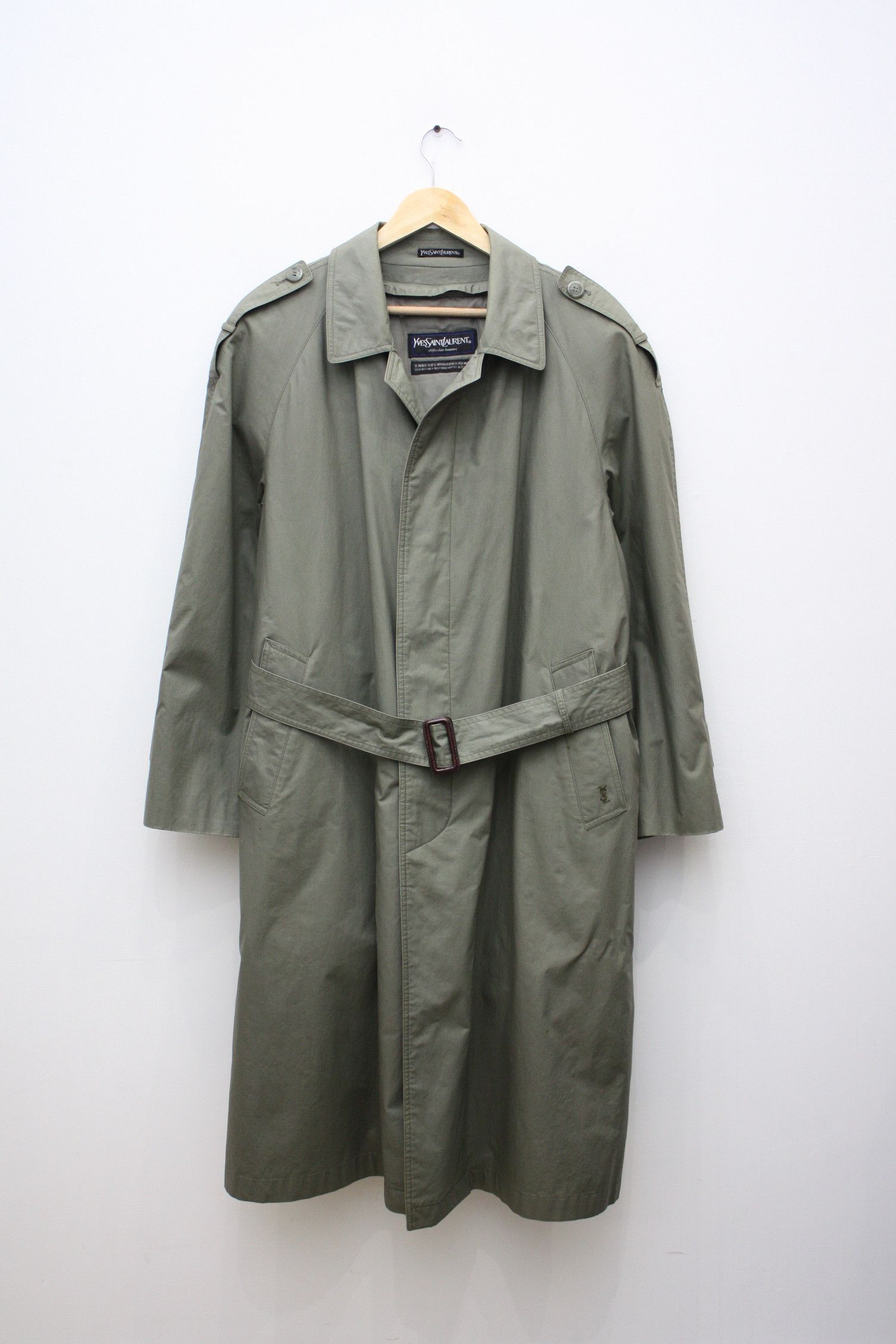 Yves Saint Laurent Vintage Insulated Trench Coat