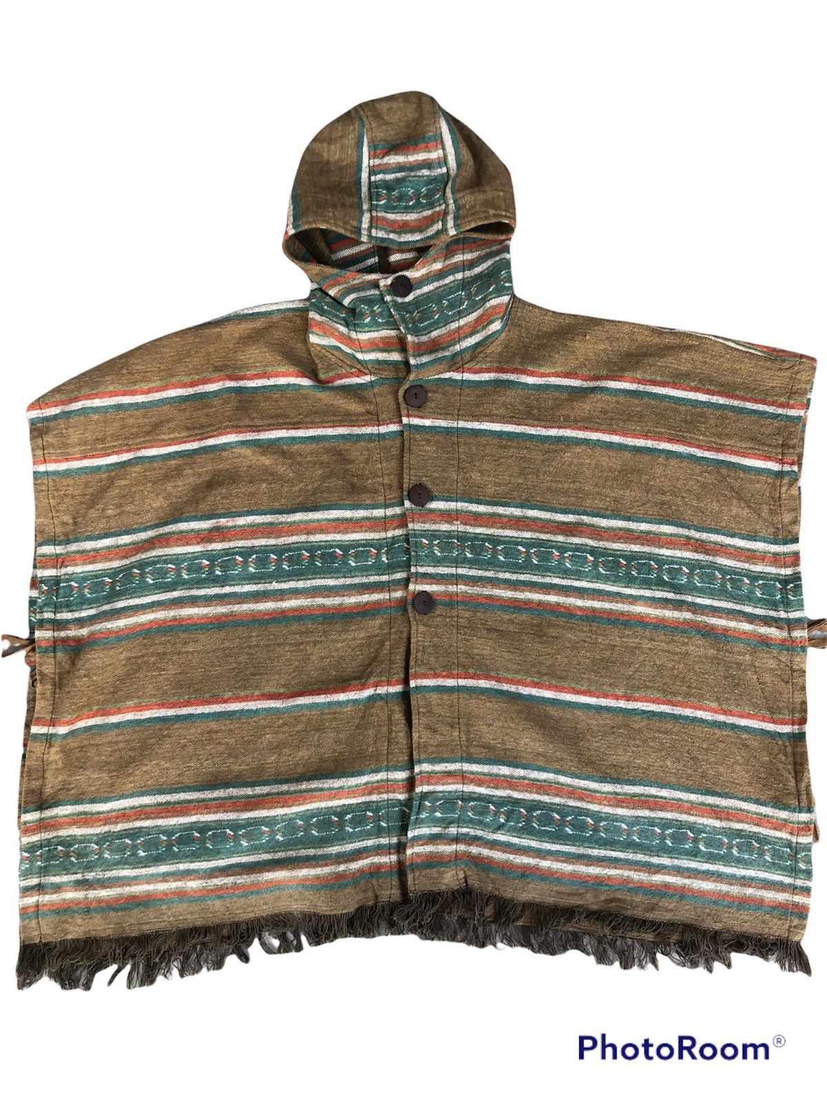 Native Amina Native Navajo Poncho Cloaks Capes Size US L / EU 52-54 / 3 - 2 Thumbnail