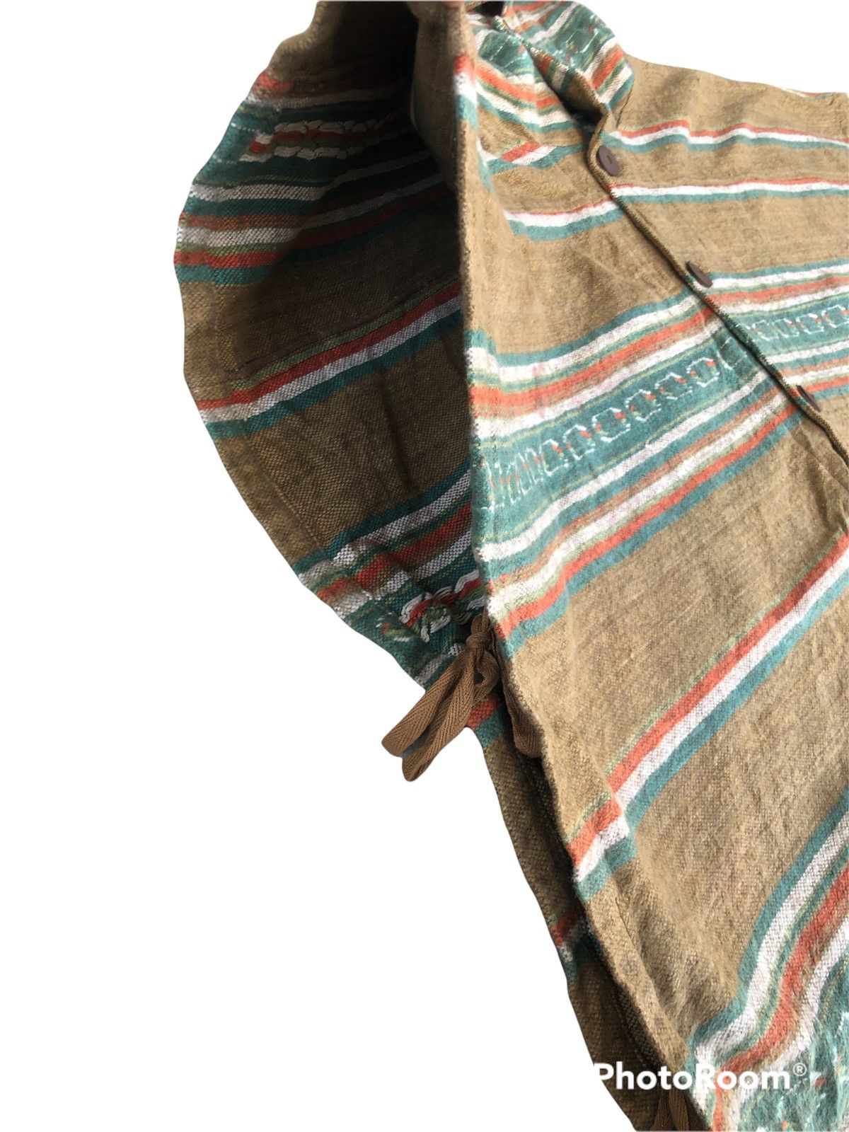 Native Amina Native Navajo Poncho Cloaks Capes Size US L / EU 52-54 / 3 - 3 Thumbnail