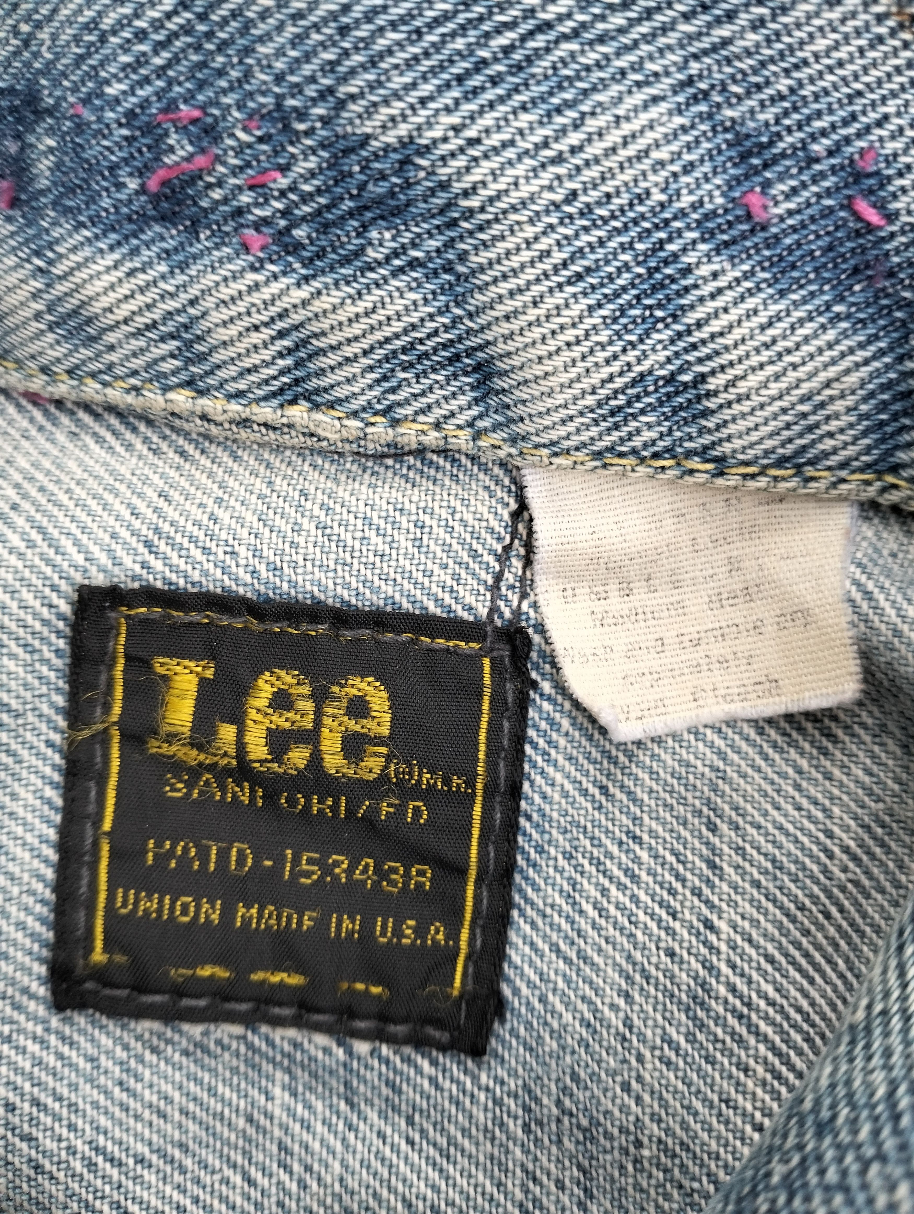 Lee Vintage 70s Lee Riders Jacket Button 21 Size US S / EU 44-46 / 1 - 20 Thumbnail