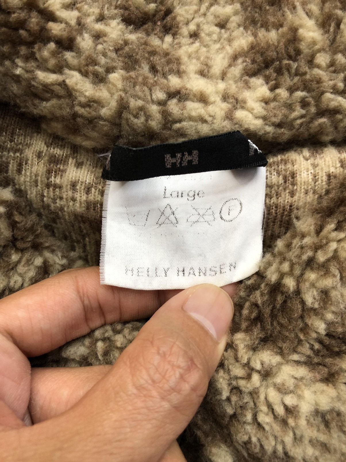 Helly Hansen Vintage Helly Hansen Deep Pile Fleece Jacket Size US L / EU 52-54 / 3 - 11 Thumbnail