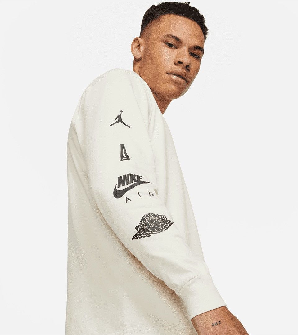 日本未入荷！Nike Air Jordan x A Ma Maniere L/S Tee Natural A Ma Maniere × Jordan Brand Jordan x A Ma Maniere - Long