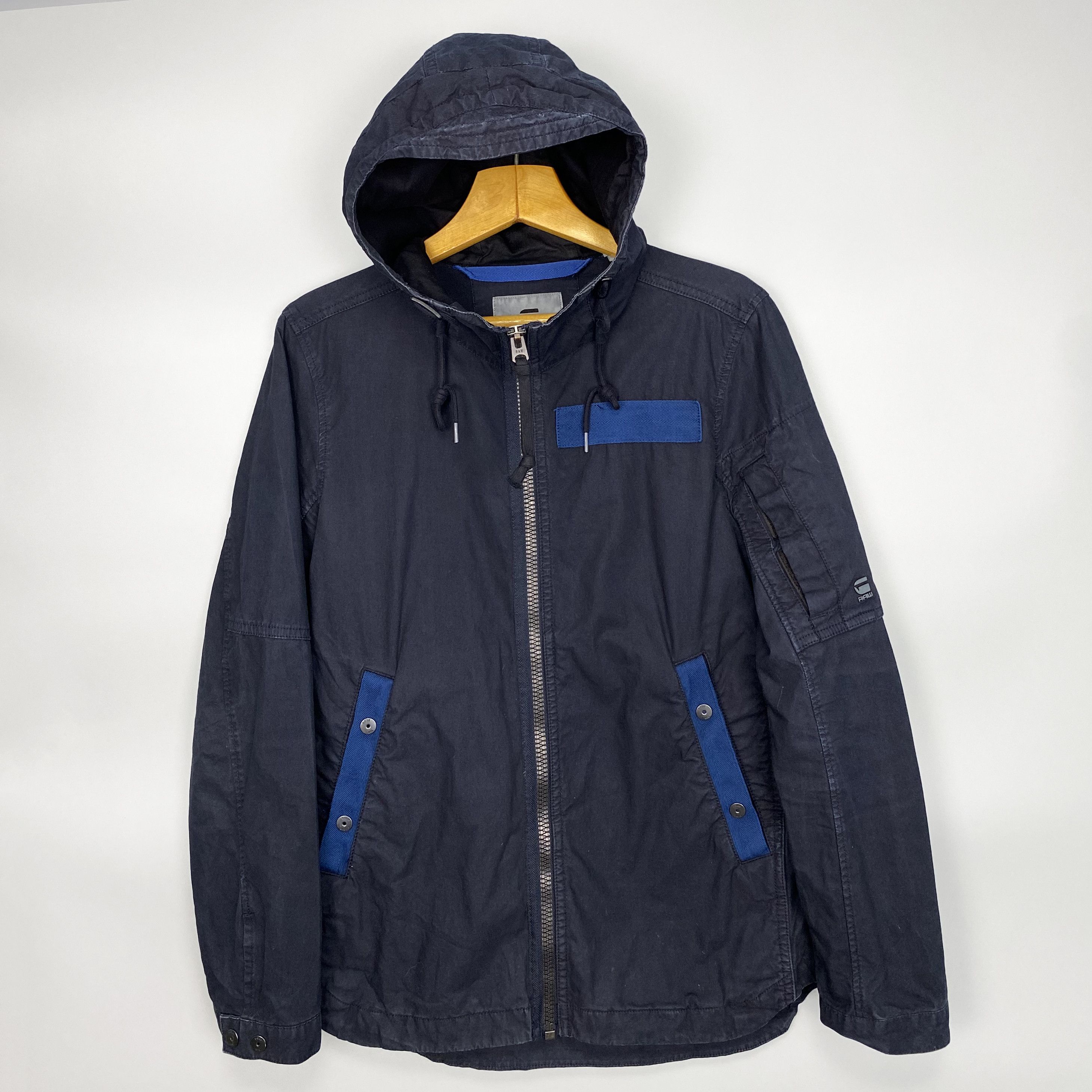G-Star G-Star Raw Batt Hdd Overshirt LS Jacket Navy Size US L / EU 52-54 / 3 - 2 Thumbnail