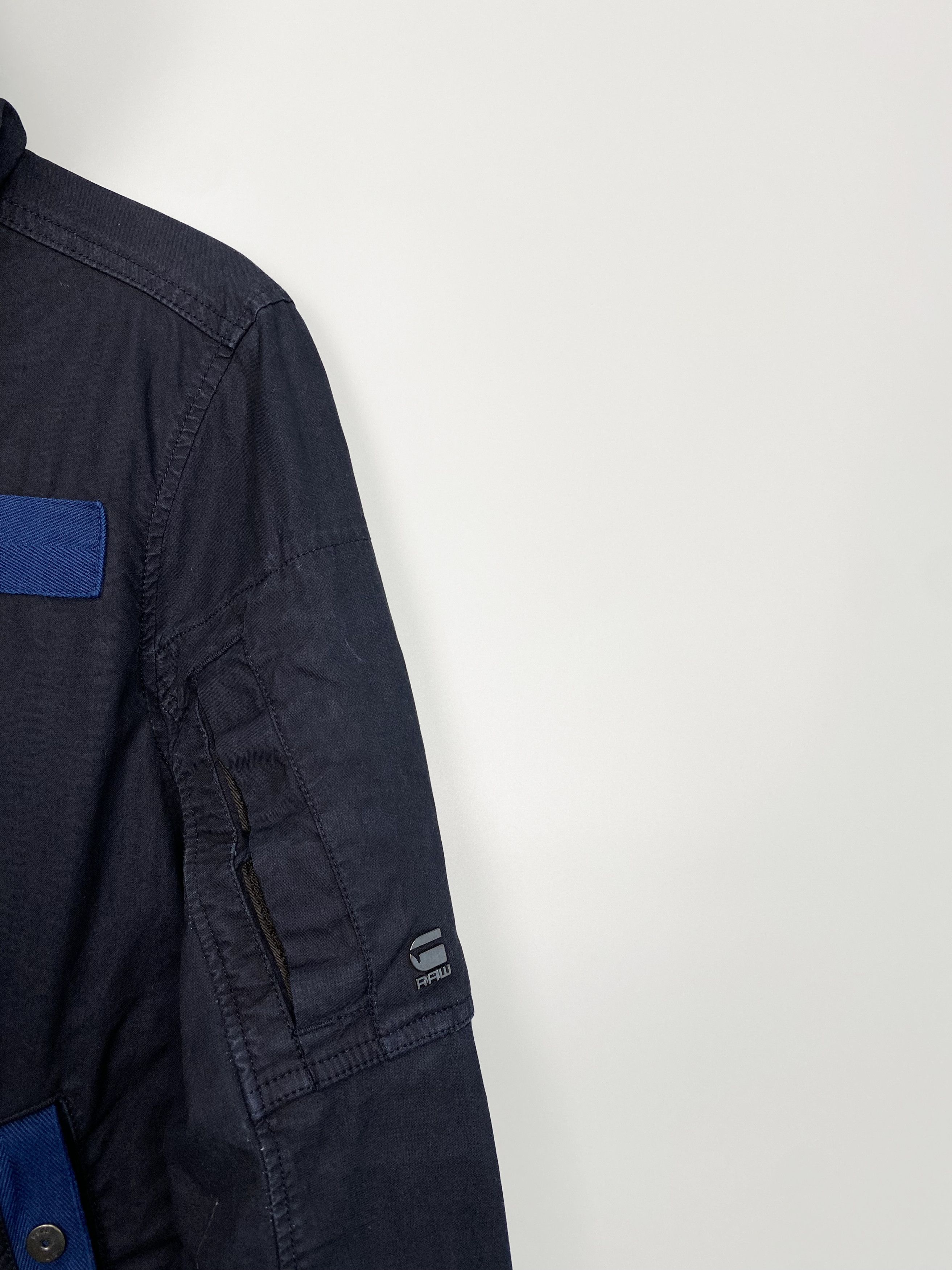 G-Star G-Star Raw Batt Hdd Overshirt LS Jacket Navy Size US L / EU 52-54 / 3 - 5 Thumbnail