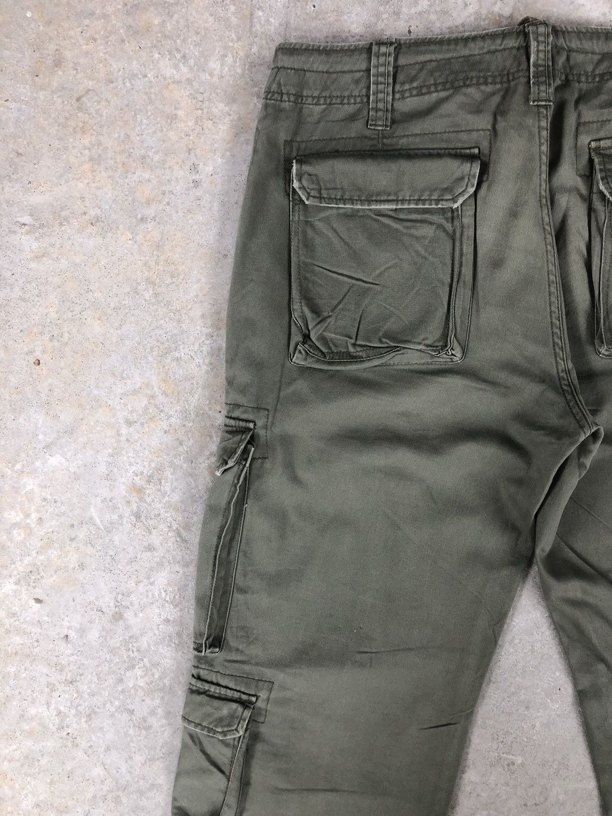 Seditionaries Real Crush Cargo Pants Tactical Multipocket Size US 34 / EU 50 - 9 Thumbnail