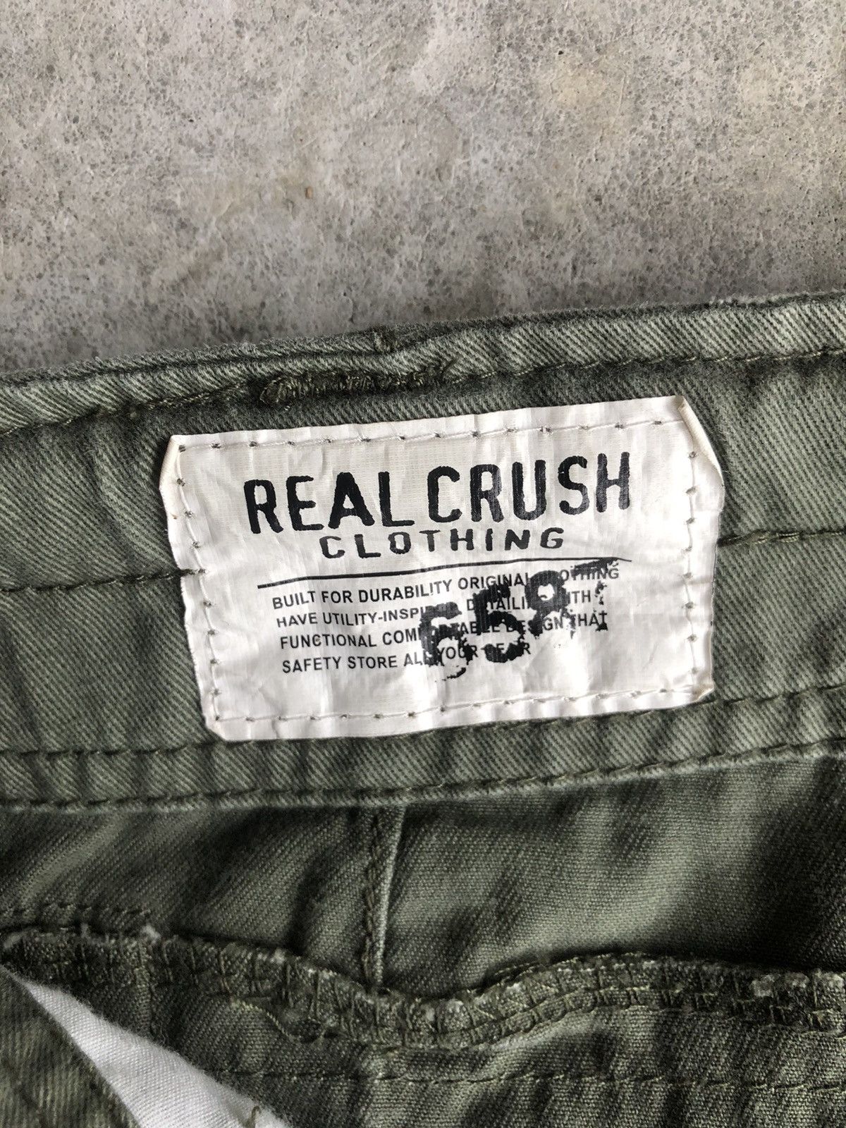 Seditionaries Real Crush Cargo Pants Tactical Multipocket Size US 34 / EU 50 - 15 Thumbnail