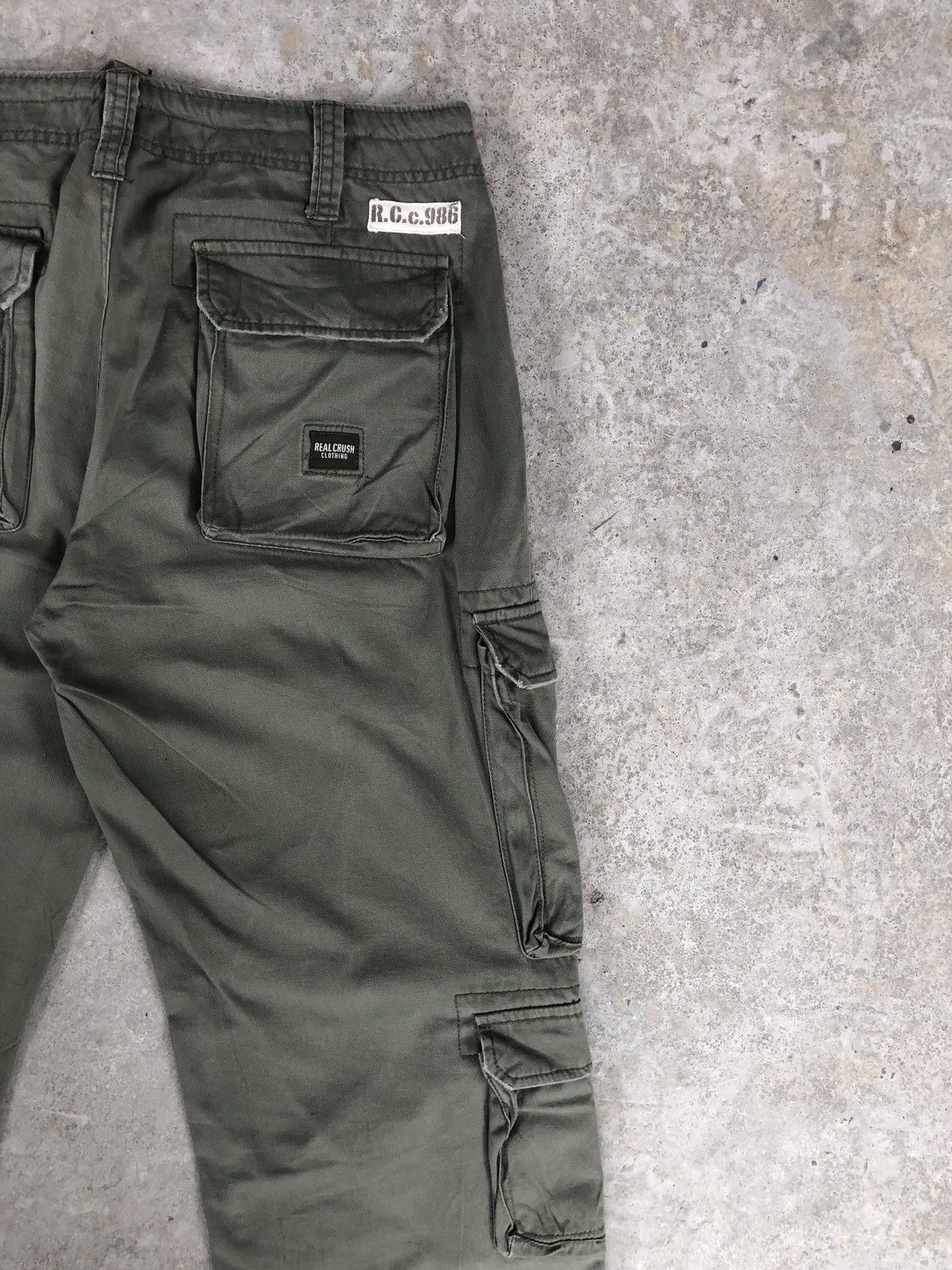 Seditionaries Real Crush Cargo Pants Tactical Multipocket Size US 34 / EU 50 - 10 Thumbnail