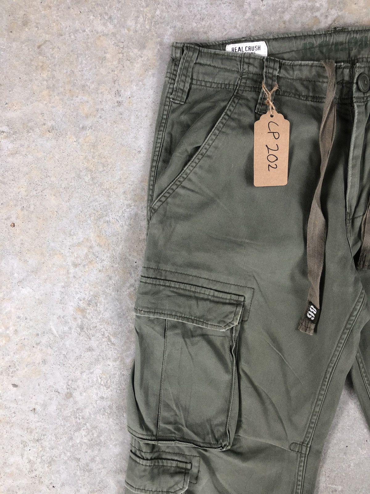 Seditionaries Real Crush Cargo Pants Tactical Multipocket Size US 34 / EU 50 - 4 Thumbnail