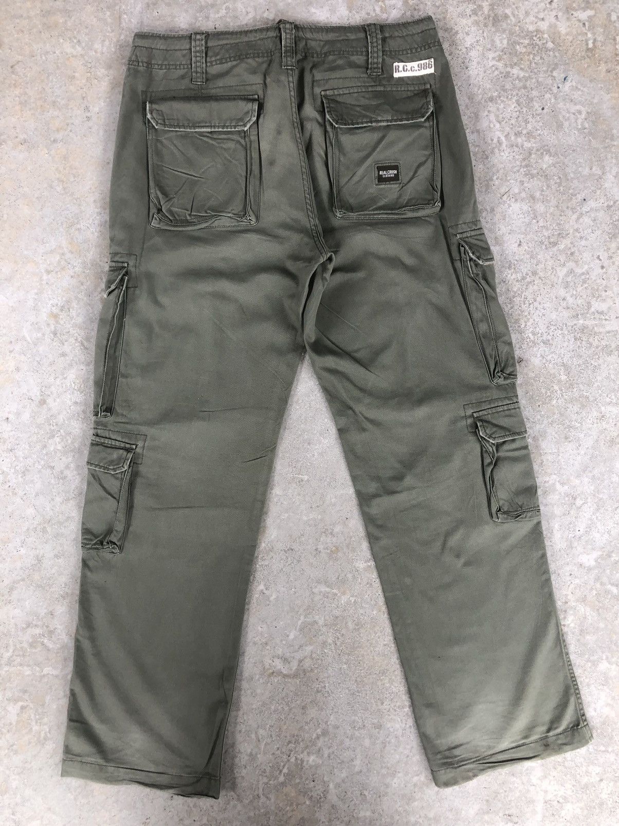Seditionaries Real Crush Cargo Pants Tactical Multipocket Size US 34 / EU 50 - 2 Thumbnail