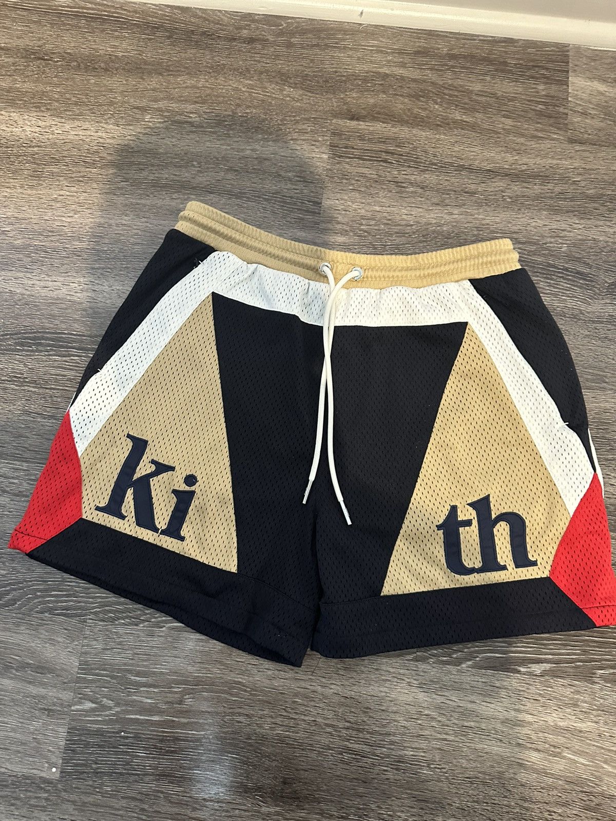KITH キス 24SS Turbo Shorts ターボショーツ ロゴ刺繍ハーフ