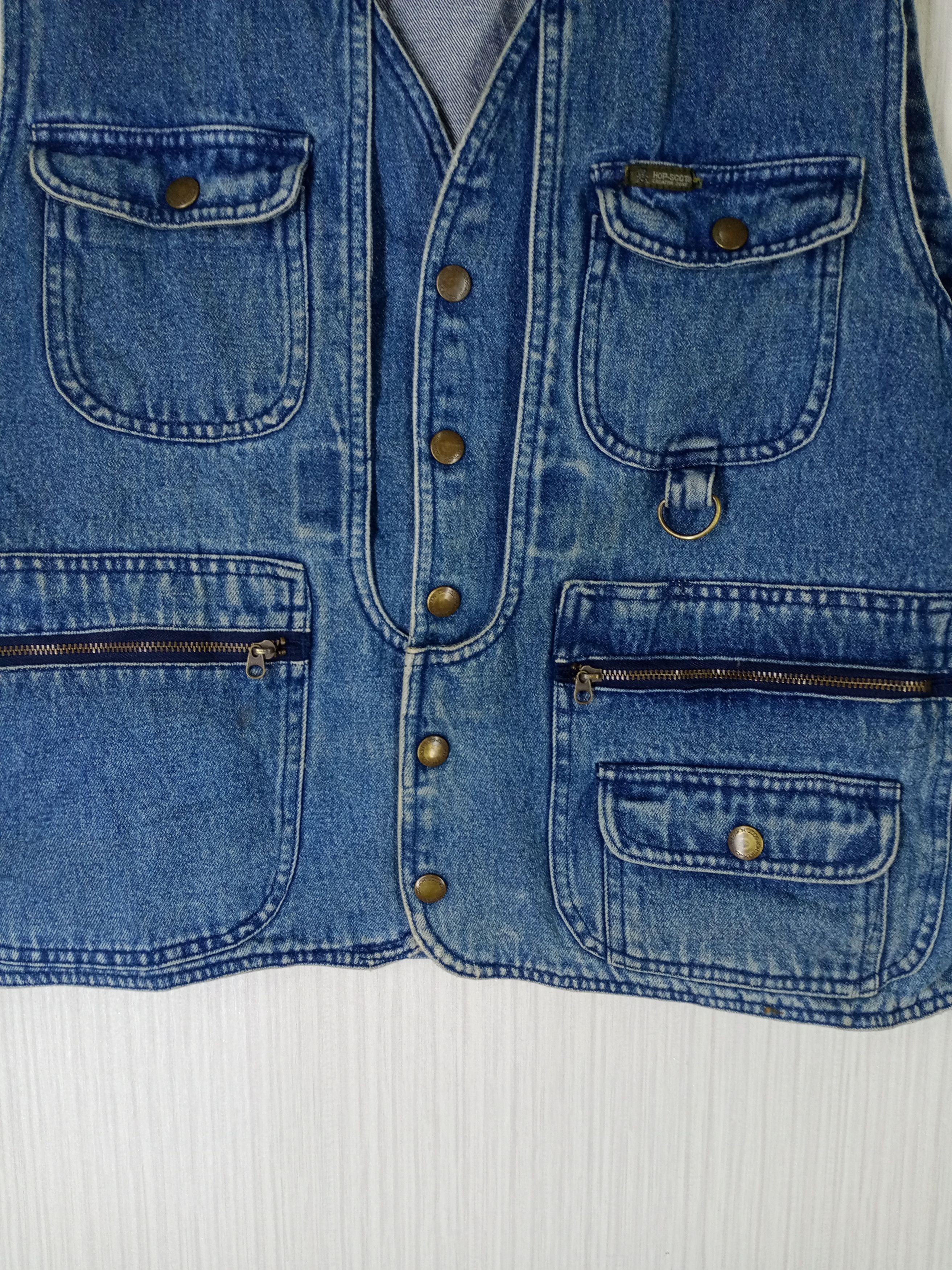 Vintage Hop-Scop Multipocket Tactical Fishing Denim