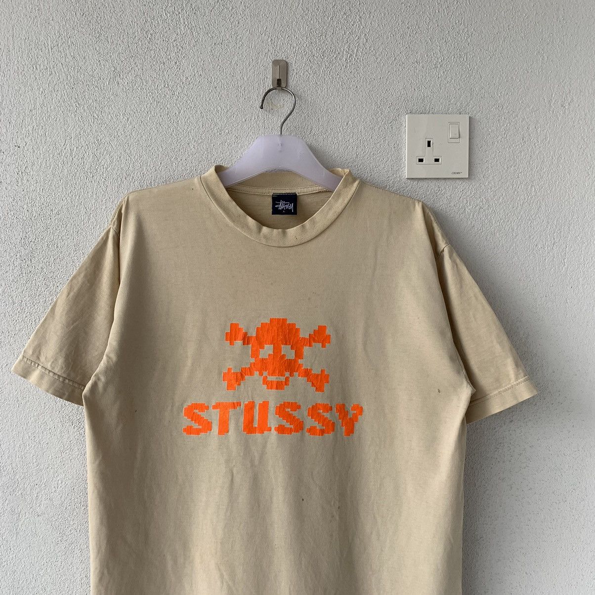 Stussy rare!! STUSSY t shirt spell out big logo. STUSSY CROSS SKULL Size US L / EU 52-54 / 3 - 2 Thumbnail
