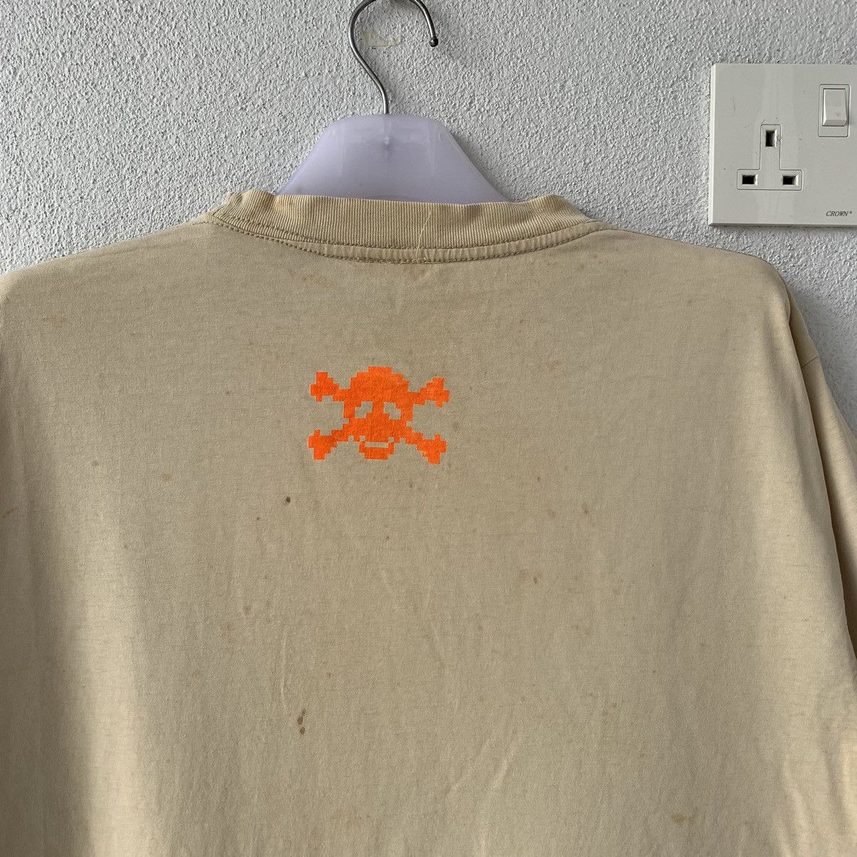 Stussy rare!! STUSSY t shirt spell out big logo. STUSSY CROSS SKULL Size US L / EU 52-54 / 3 - 12 Thumbnail