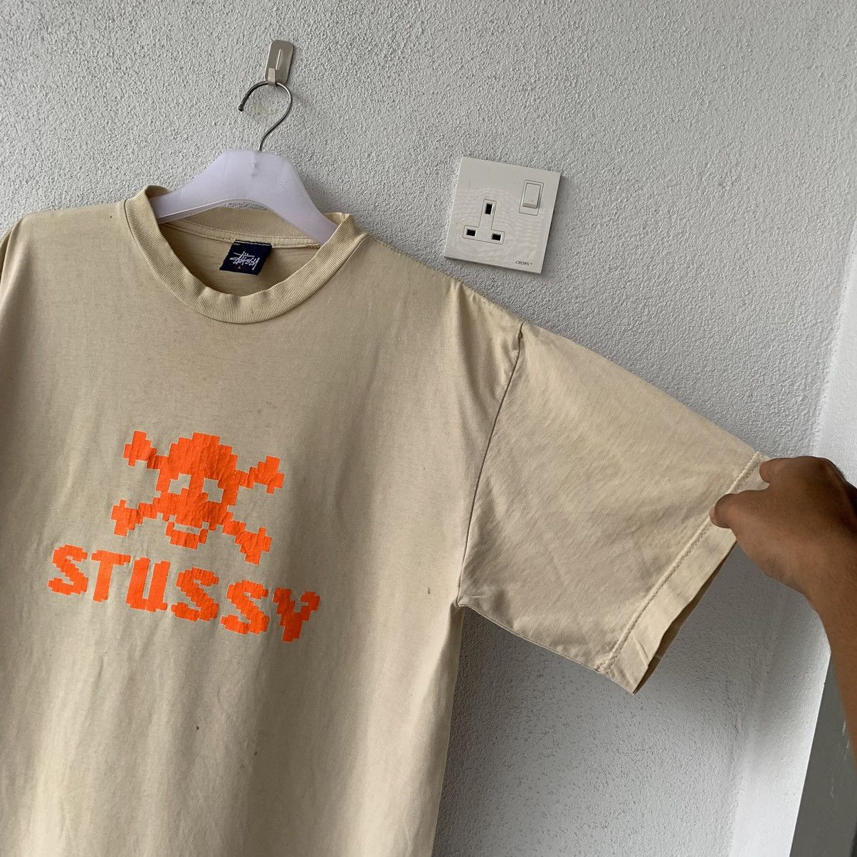 Stussy rare!! STUSSY t shirt spell out big logo. STUSSY CROSS SKULL Size US L / EU 52-54 / 3 - 5 Thumbnail