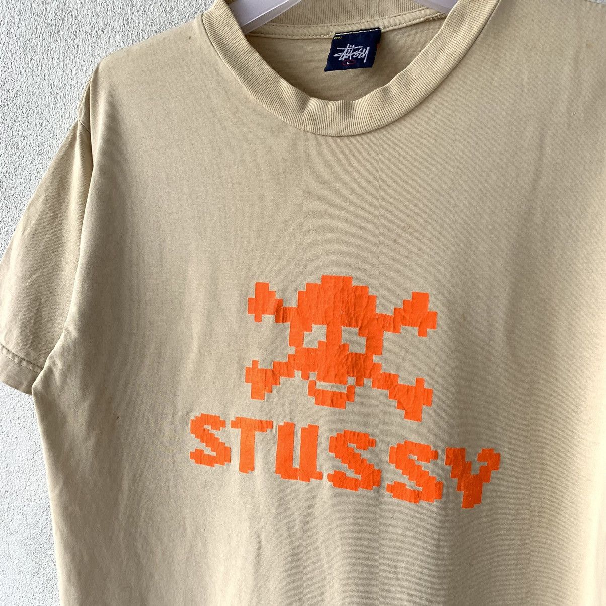 Stussy rare!! STUSSY t shirt spell out big logo. STUSSY CROSS SKULL Size US L / EU 52-54 / 3 - 6 Thumbnail