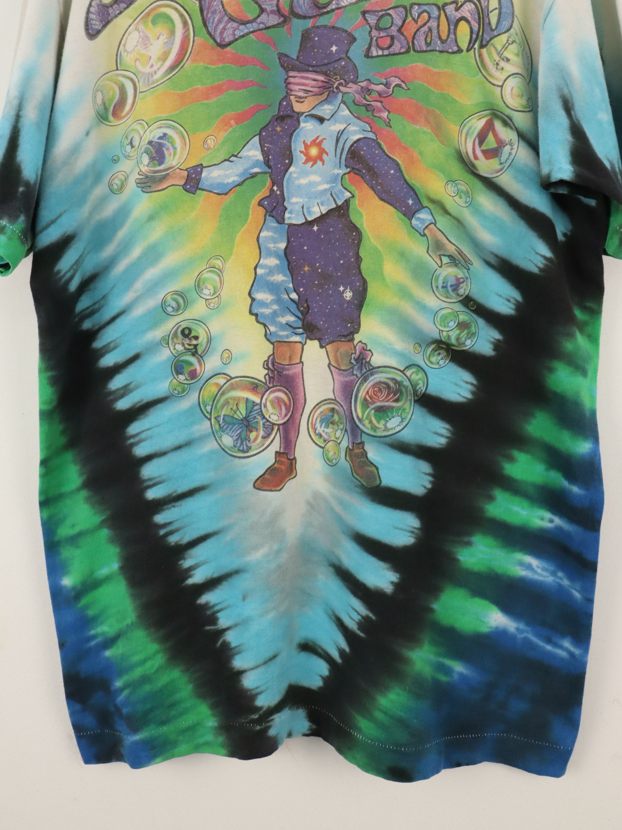 Fruit Of The Loom Vtg. 90's Grateful Dead Jerry Garcia Band 1991 Tie Dye Shirt Size US L / EU 52-54 / 3 - 10 Thumbnail