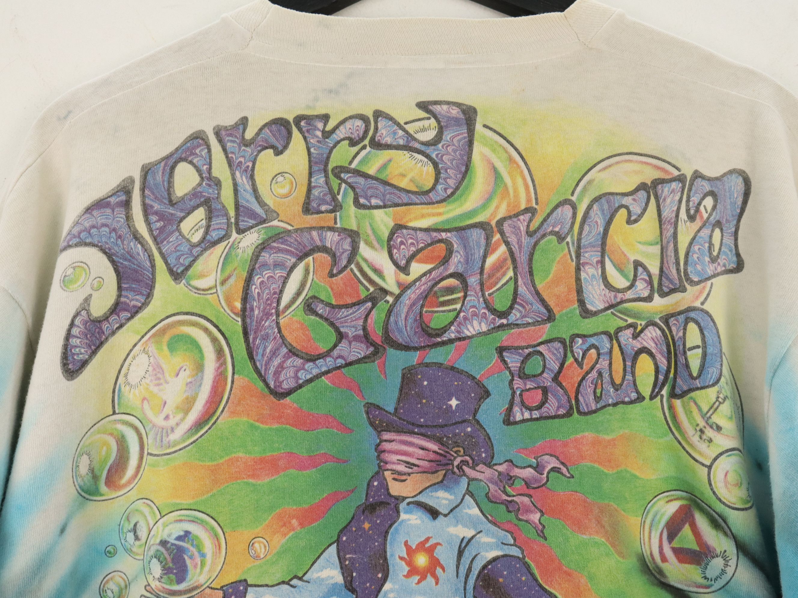 Fruit Of The Loom Vtg. 90's Grateful Dead Jerry Garcia Band 1991 Tie Dye Shirt Size US L / EU 52-54 / 3 - 8 Thumbnail
