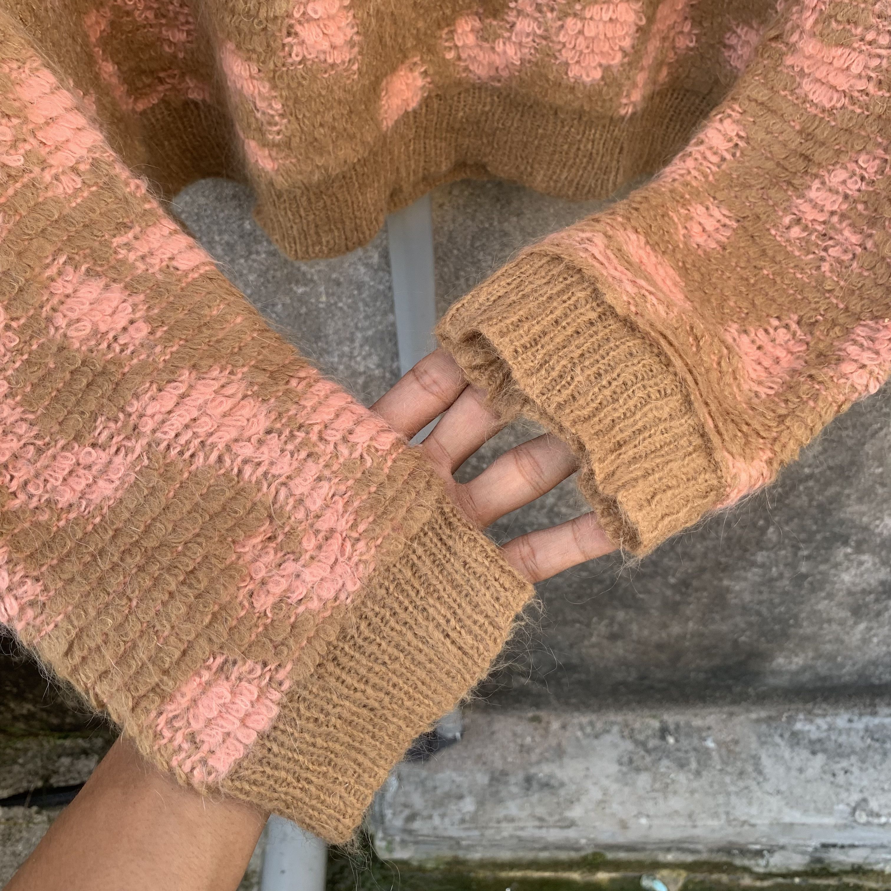 Aran Isles Knitwear SEND OFFER📌 MOHAIR Vtg Jumper Leopard RARE Pullover Sweater Size US M / EU 48-50 / 2 - 5 Thumbnail