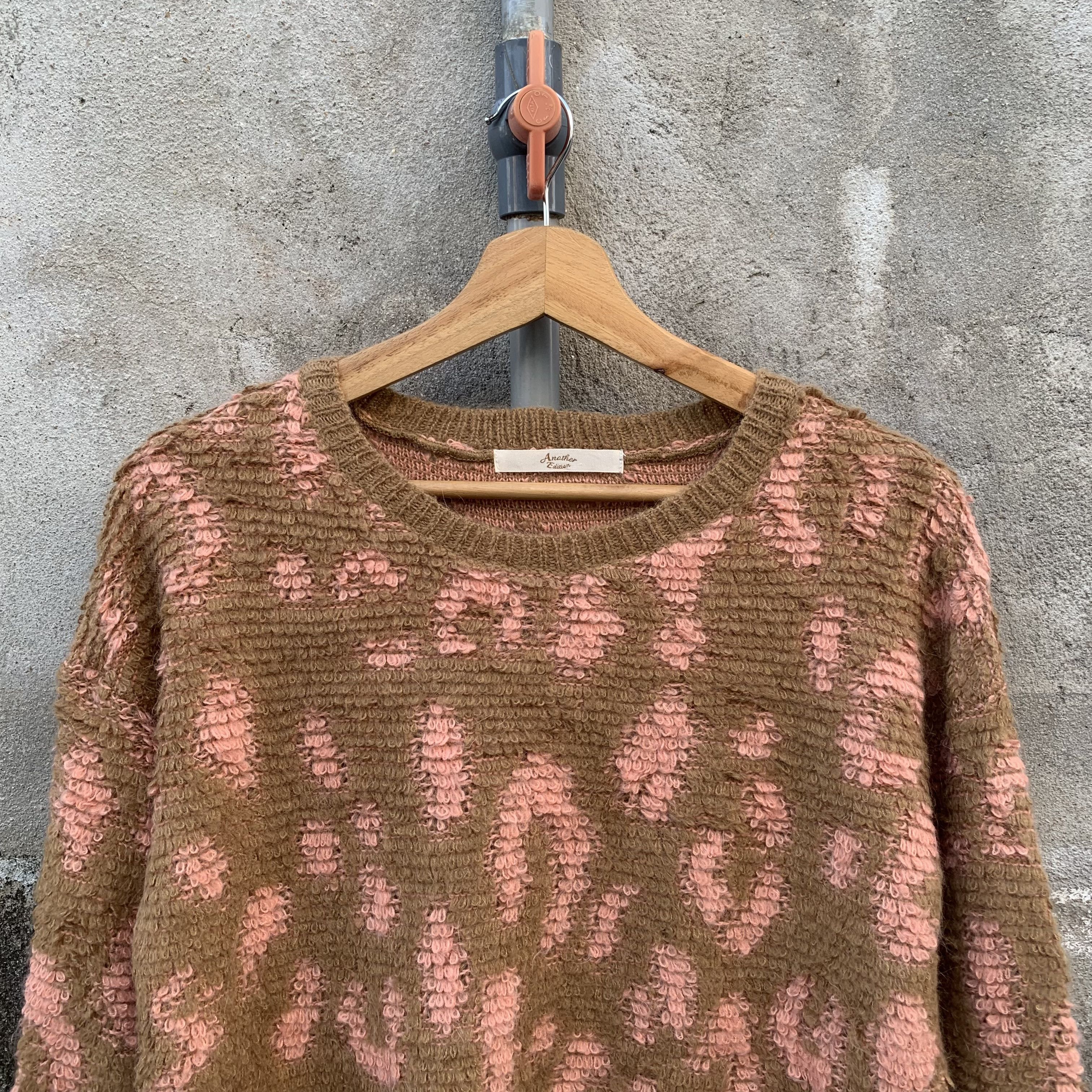 Aran Isles Knitwear SEND OFFER📌 MOHAIR Vtg Jumper Leopard RARE Pullover Sweater Size US M / EU 48-50 / 2 - 2 Thumbnail