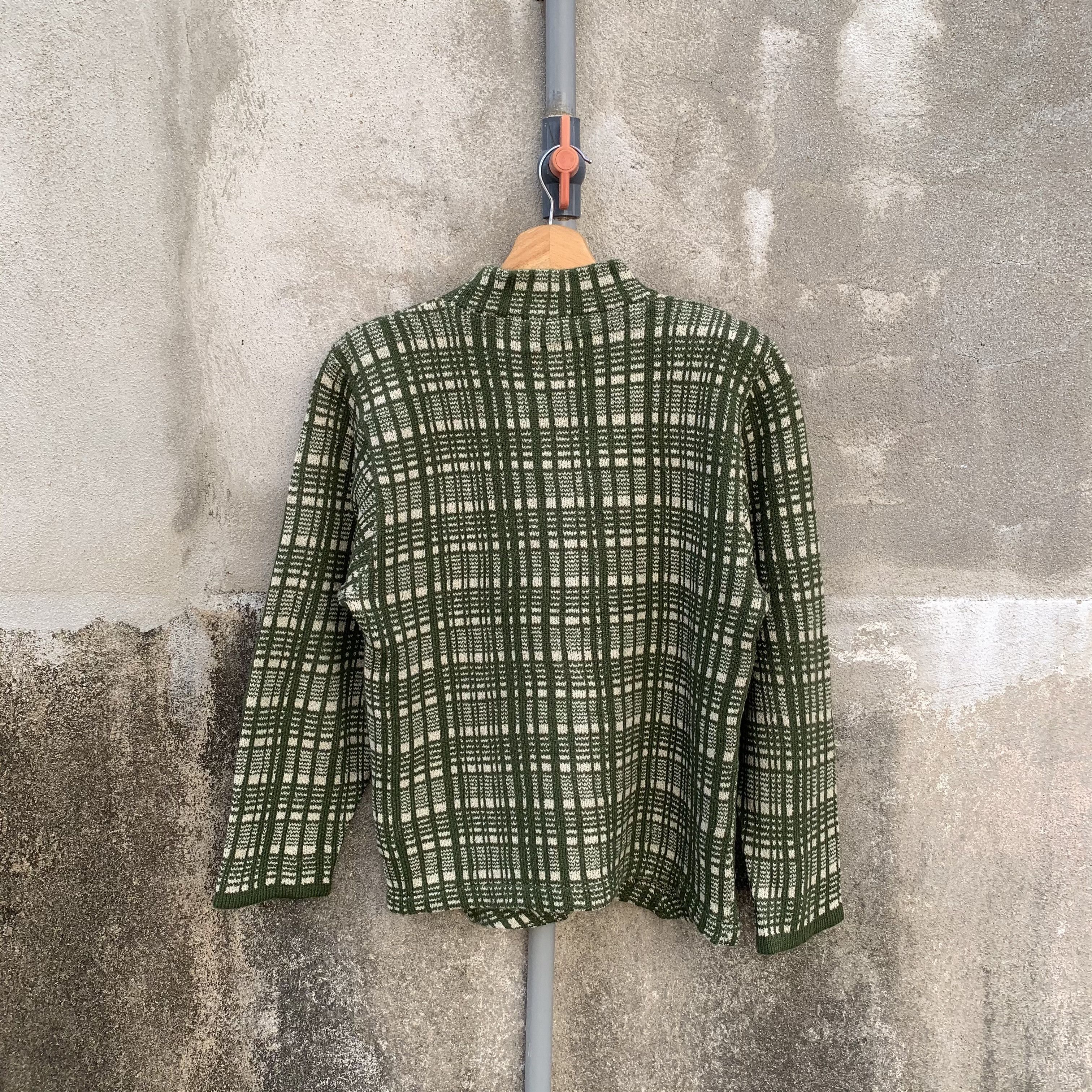 Other Knit Cardigan Cropped Japanese Vtg Plaid With Double Breast Size XS / US 0-2 / IT 36-38 - 10 Thumbnail