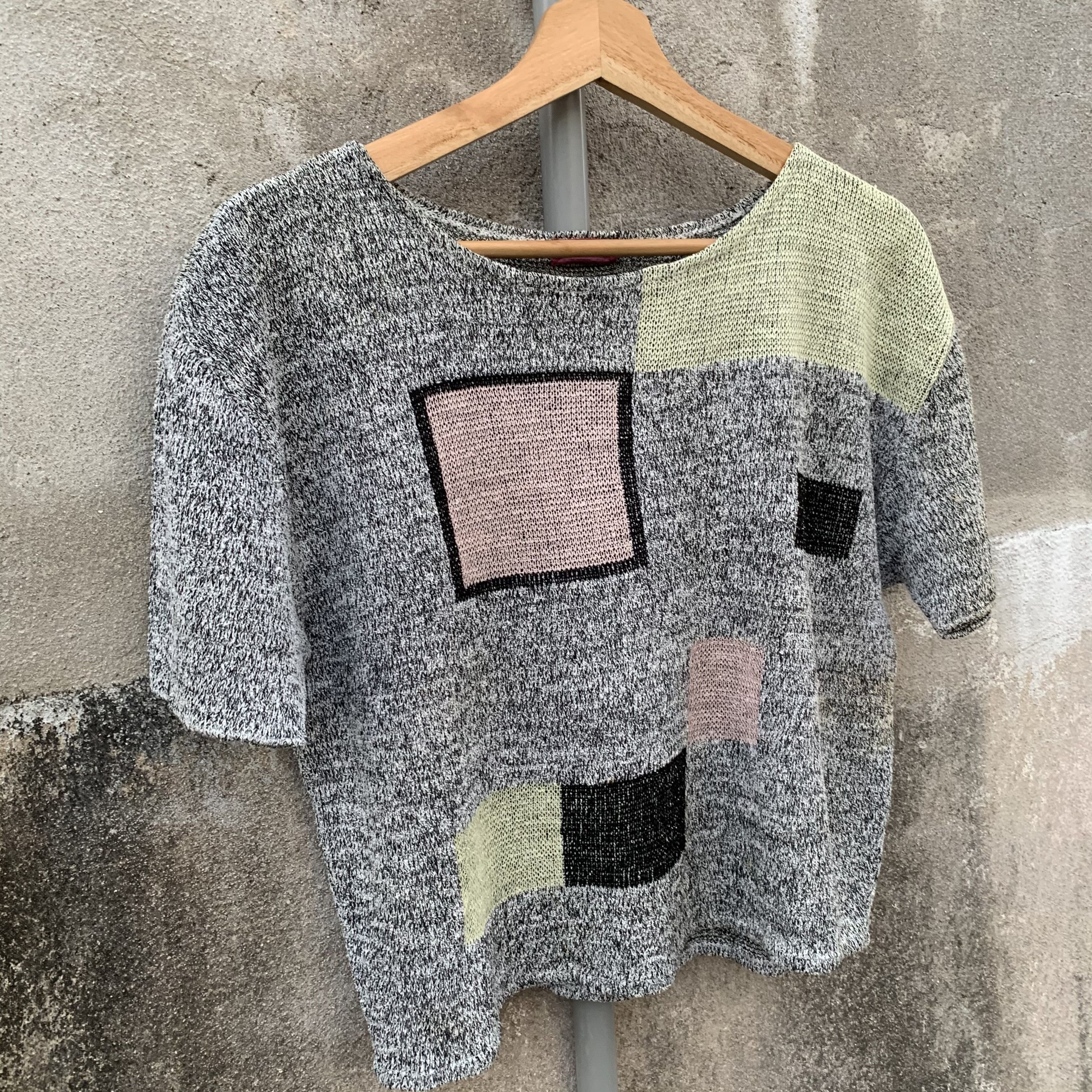 Aran Isles Knitwear Quattro Knit Jumper Cropped JapaneseVintage Pullover Sweater Size S / US 4 / IT 40 - 2 Thumbnail
