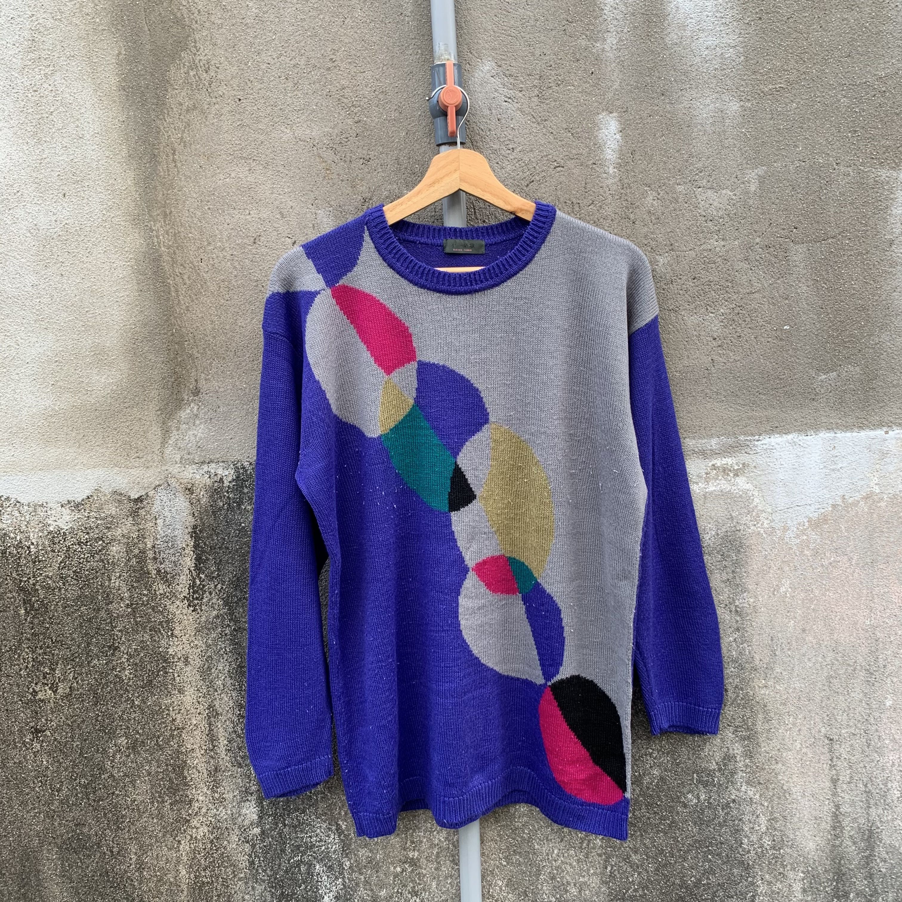 Japanese Brand SEND OFFERS💥JAPANESE Vintage Knit Arts Pullover Sweater Size US M / EU 48-50 / 2 - 1 Thumbnail
