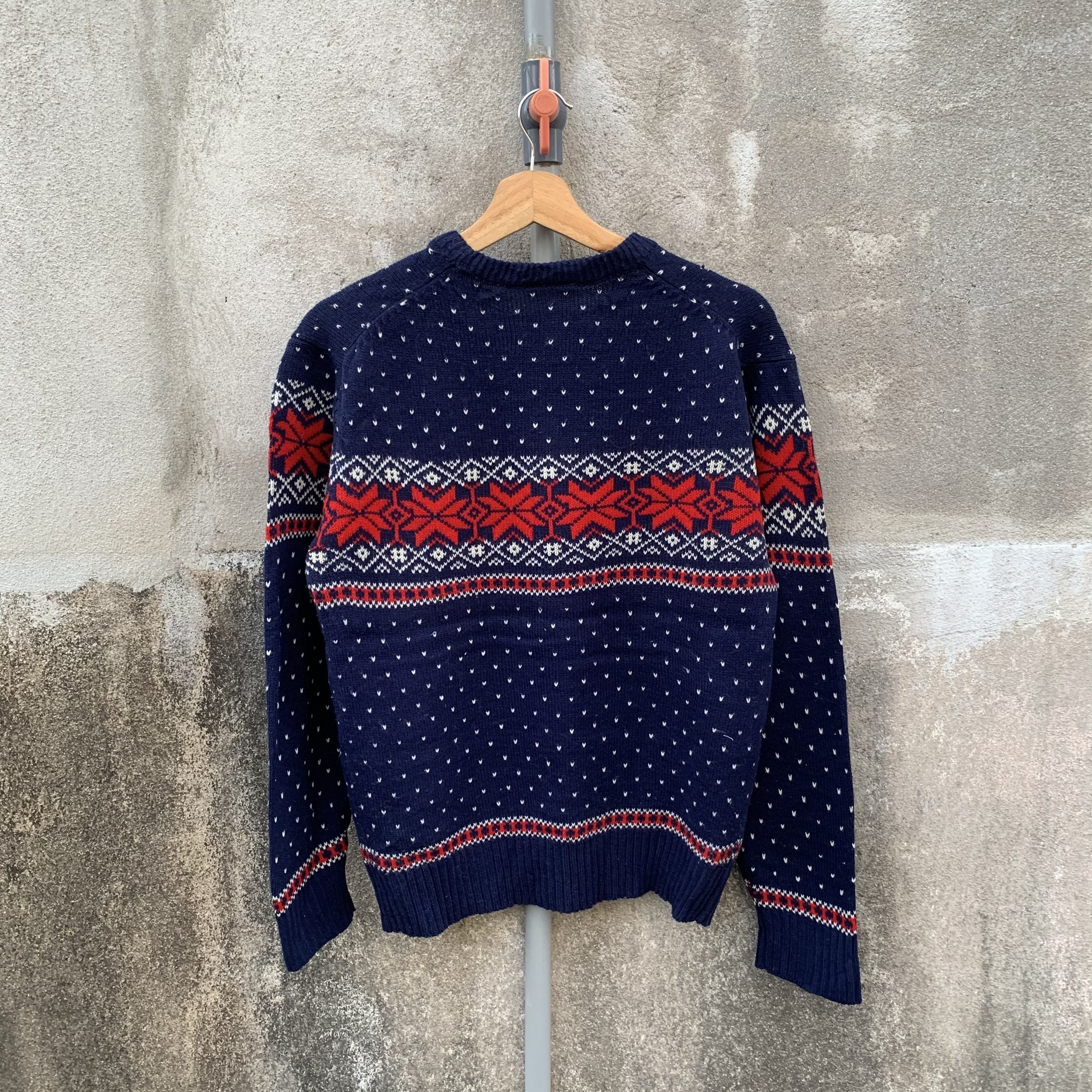 Japanese Brand 1990’s Vtg Scotch House Knit Tribal Pattern Jumper Sweater Size US M / EU 48-50 / 2 - 9 Thumbnail