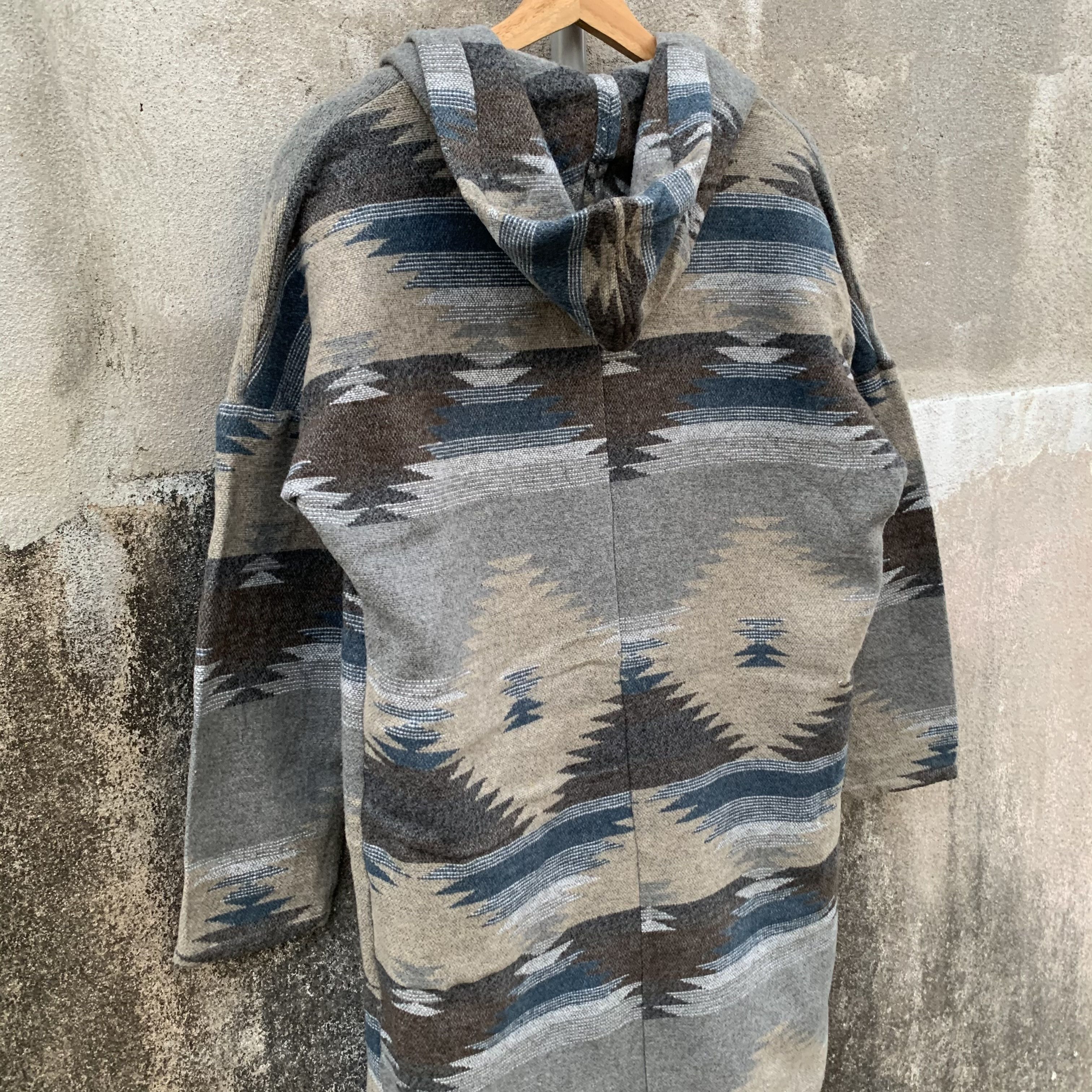 Aztech Mountain Aztec Navajo Native Hoodie Long Cardigan VERY RARE Sweater Size US M / EU 48-50 / 2 - 10 Thumbnail