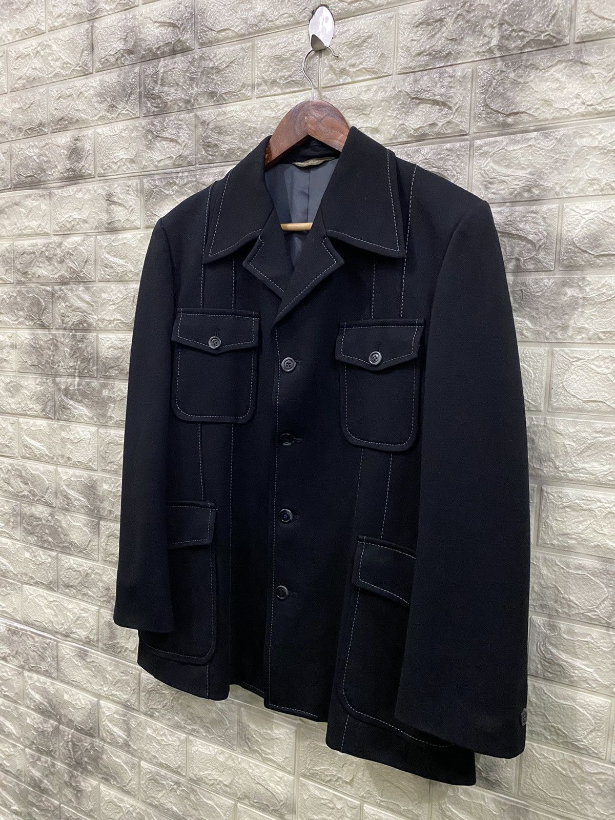 Vintage Vintage Rotary Group Men’s Jacket Nice Design Size US L / EU 52-54 / 3 - 2 Thumbnail