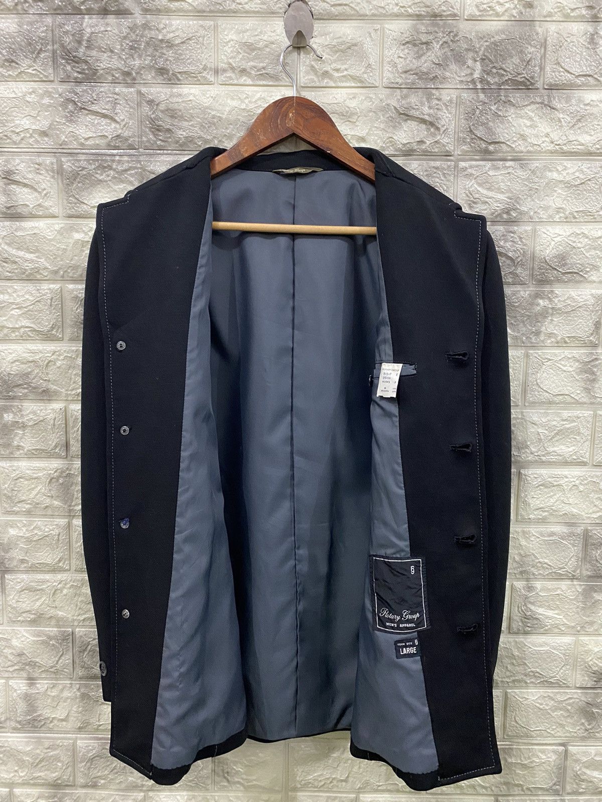 Vintage Vintage Rotary Group Men’s Jacket Nice Design Size US L / EU 52-54 / 3 - 9 Thumbnail