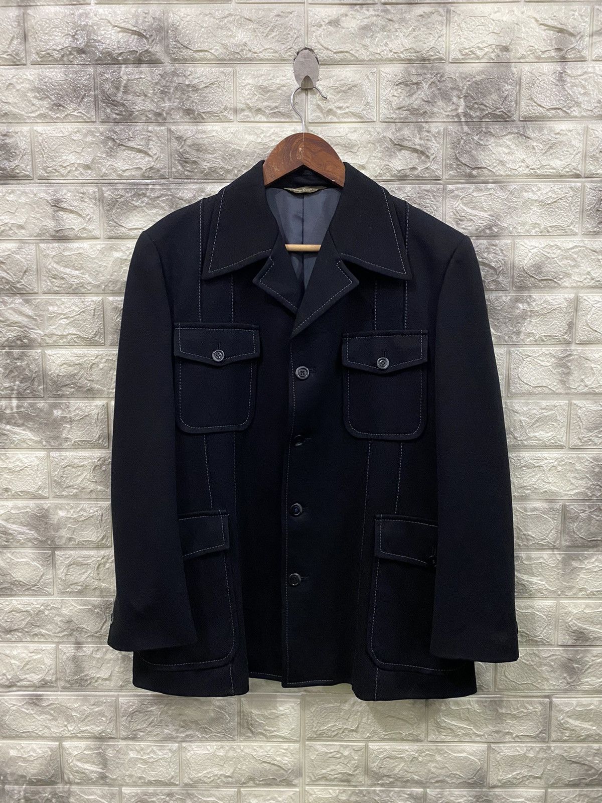 Vintage Vintage Rotary Group Men’s Jacket Nice Design Size US L / EU 52-54 / 3 - 1 Thumbnail