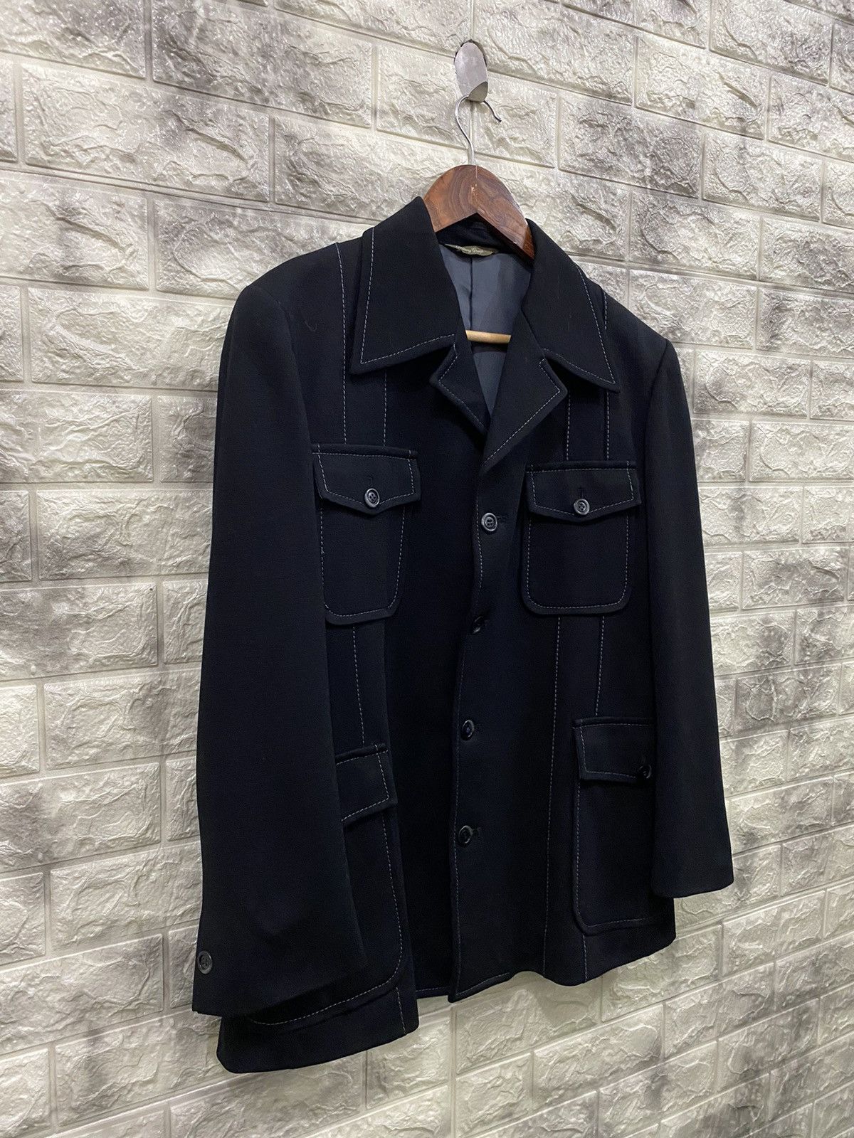 Vintage Vintage Rotary Group Men’s Jacket Nice Design Size US L / EU 52-54 / 3 - 3 Thumbnail