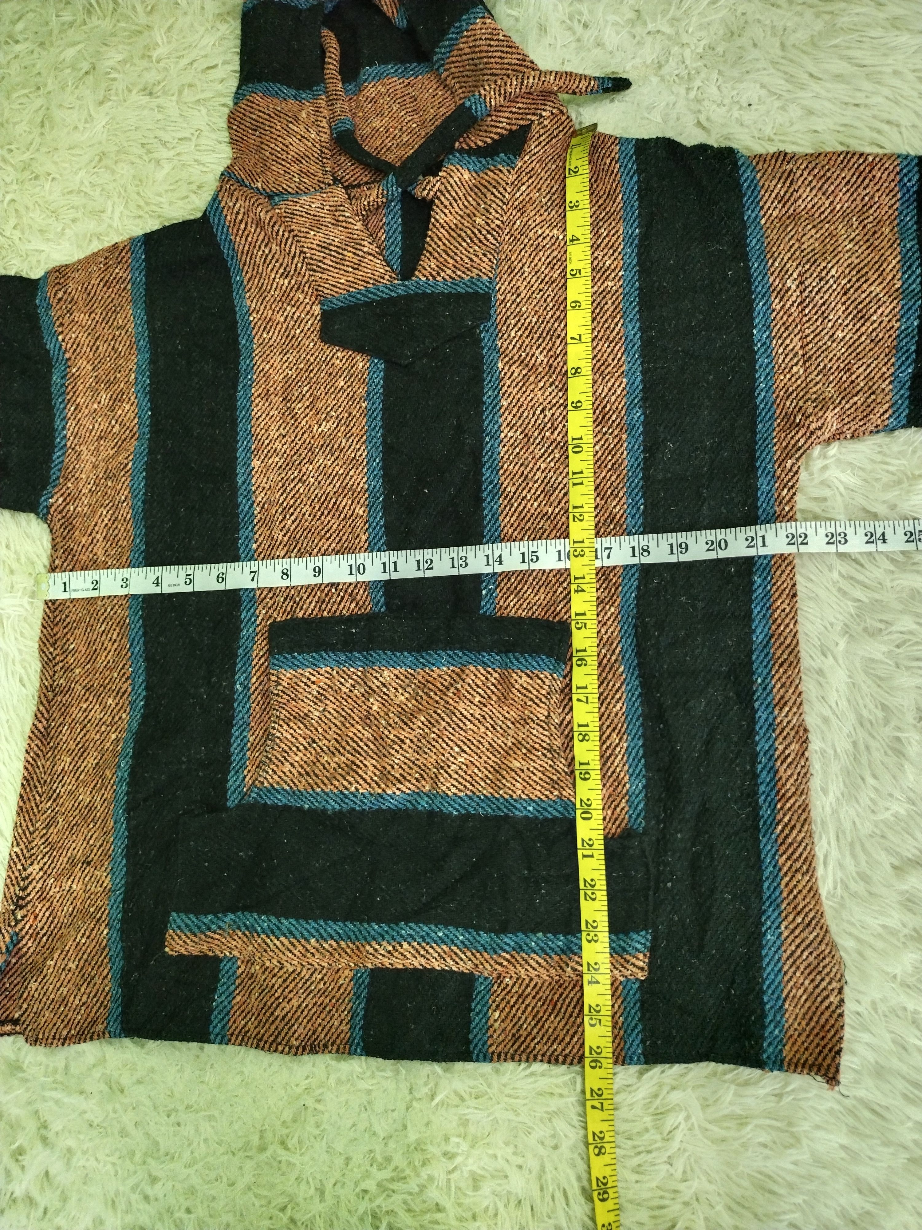If Six Was Nine × Urban Renewal × Vintage VTG URBAN RENEWAL LA MALINCHE MEXICAN BAJA PULLOVER HOODIE Size US M / EU 48-50 / 2 - 11 Thumbnail