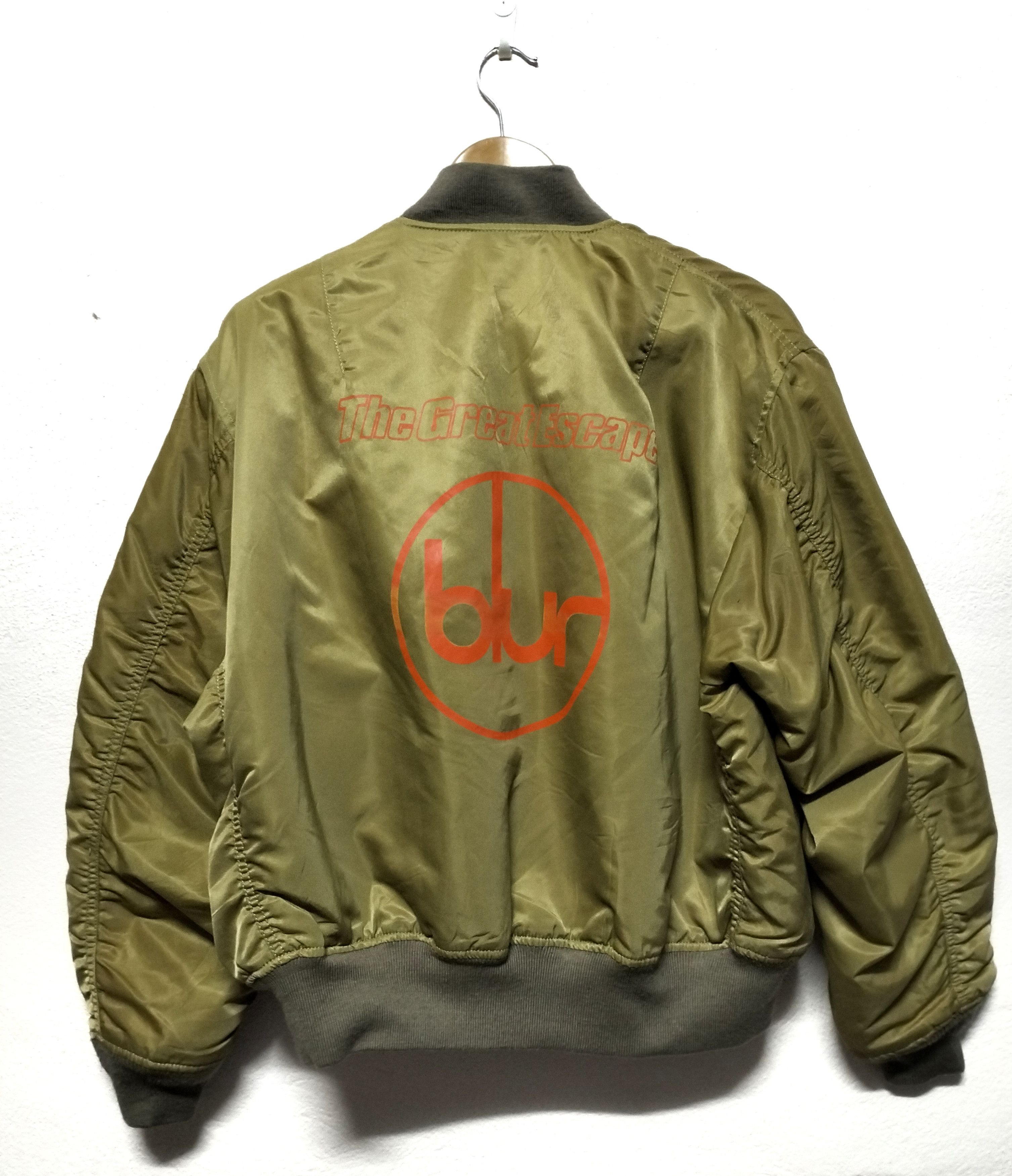 Vintage Rare Vintage Blur Band Promo Bomber Jacket | Grailed