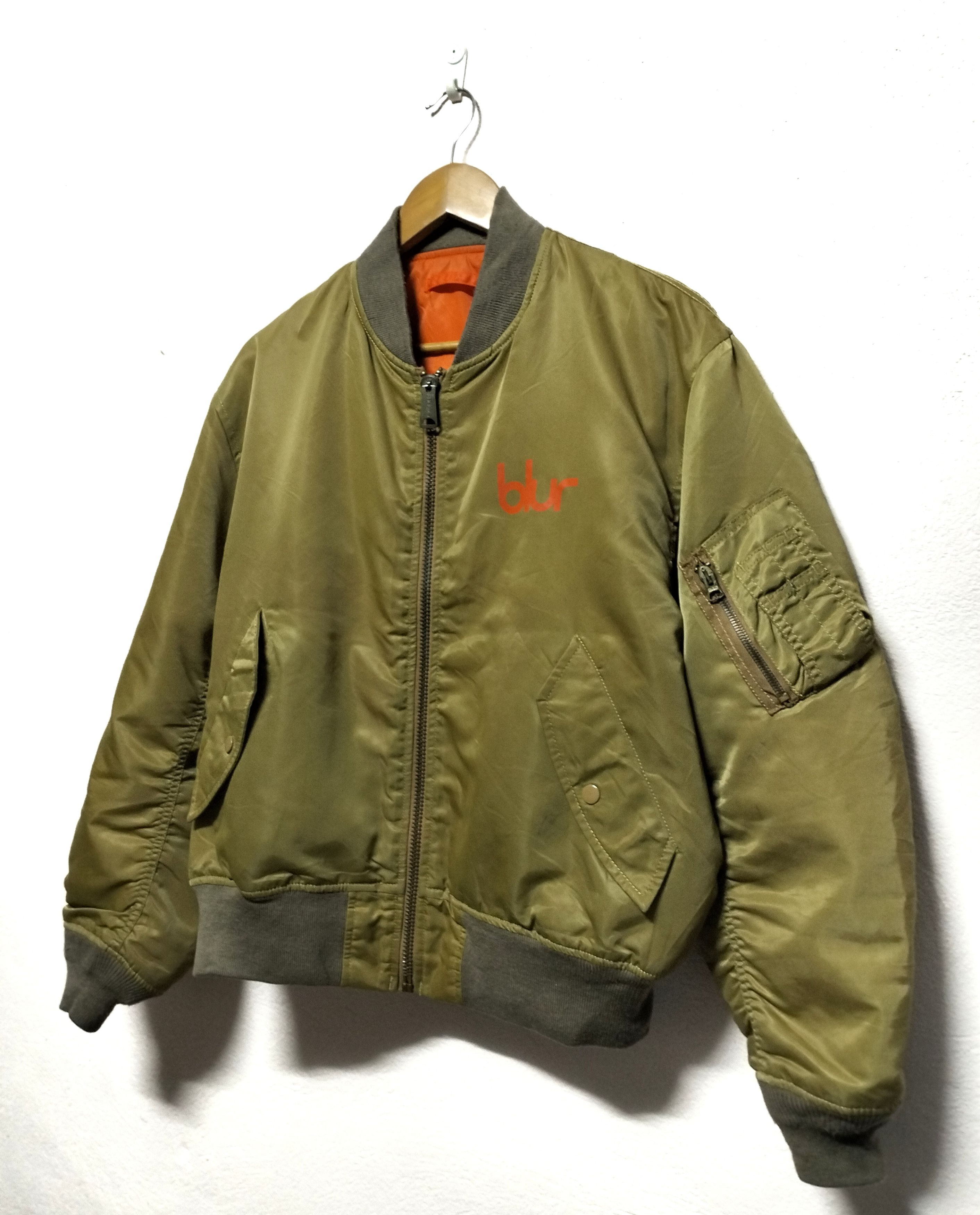 Vintage Rare Vintage Blur Band Promo Bomber Jacket | Grailed