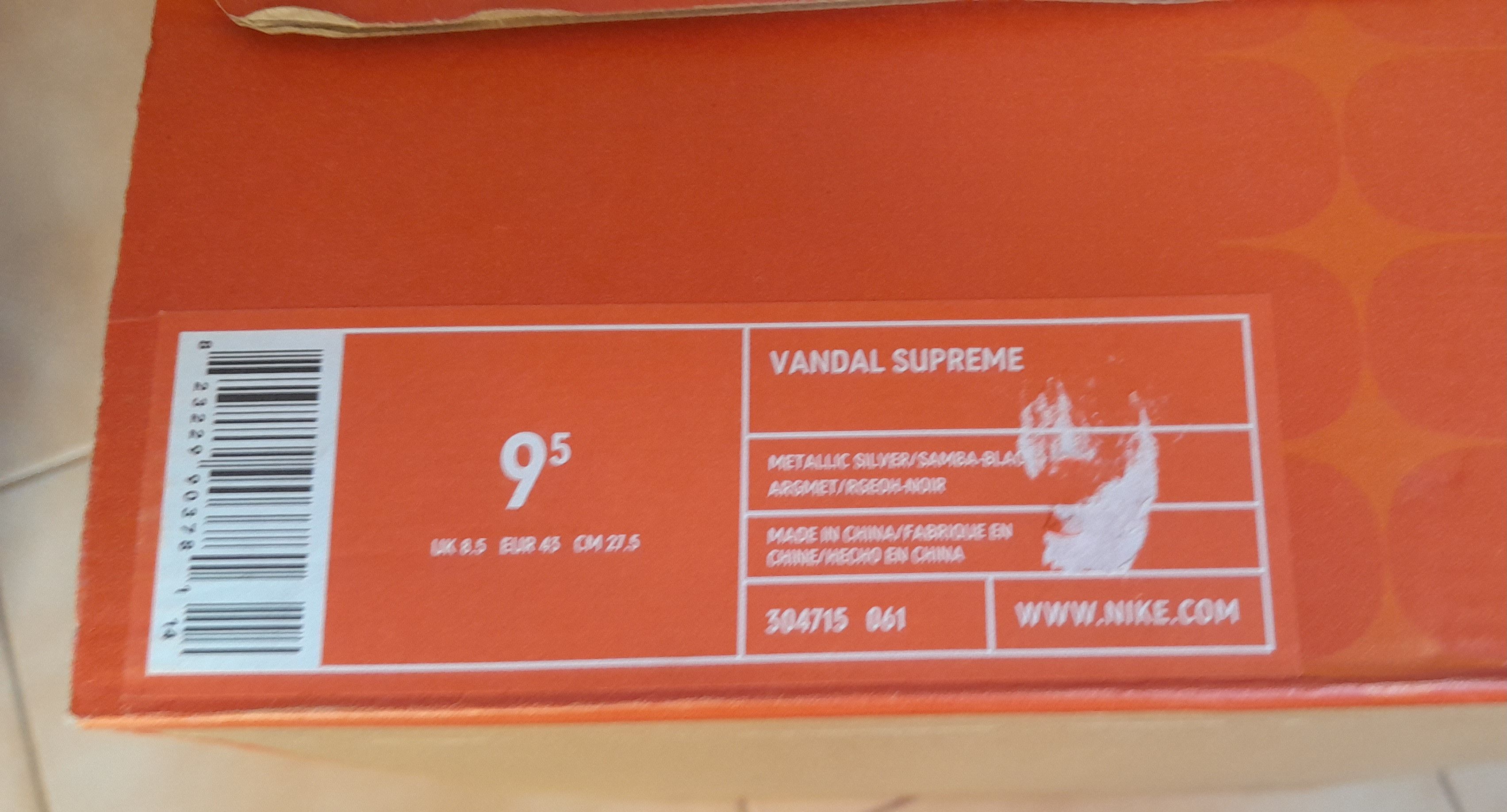 Nike Nike Vandal Supreme 💰 FINAL PRICE DROP💰 Size US 9.5 / EU 42-43 - 13 Thumbnail