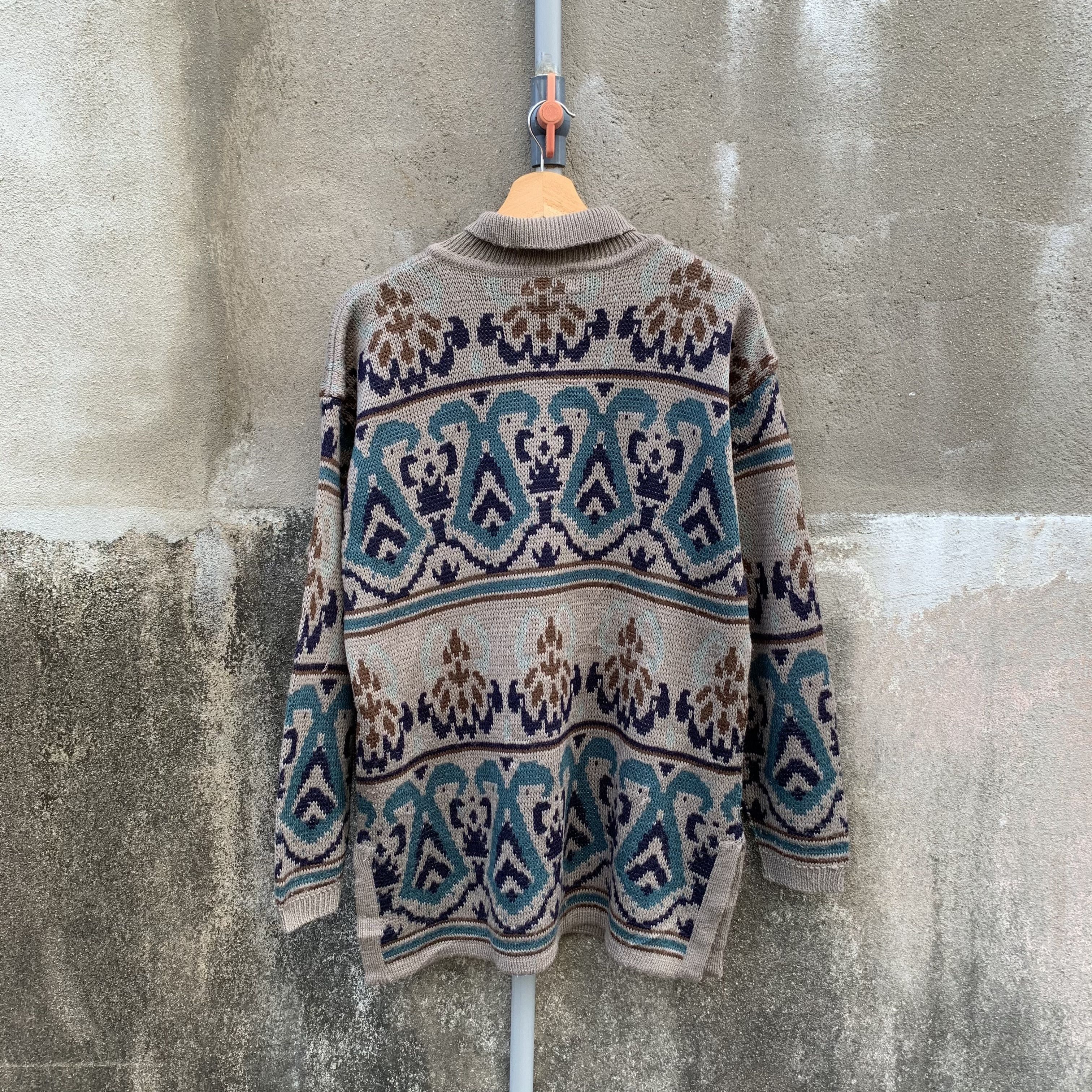 Aran Isles Knitwear 🍁 SEND OFFERS 🍁 Vintage Knit Baggy Arts Pullover Sweater Size US M / EU 48-50 / 2 - 10 Thumbnail