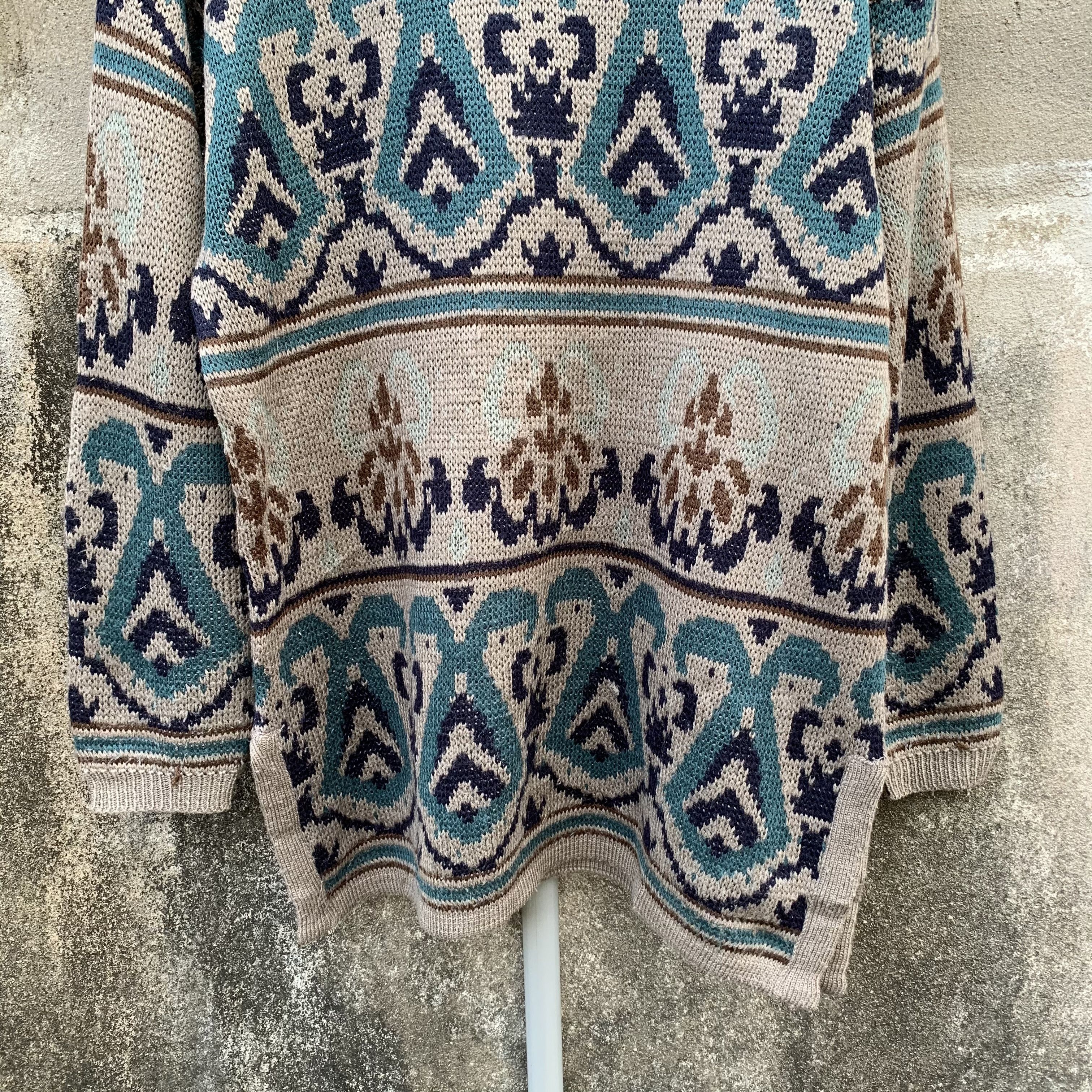 Aran Isles Knitwear 🍁 SEND OFFERS 🍁 Vintage Knit Baggy Arts Pullover Sweater Size US M / EU 48-50 / 2 - 3 Thumbnail
