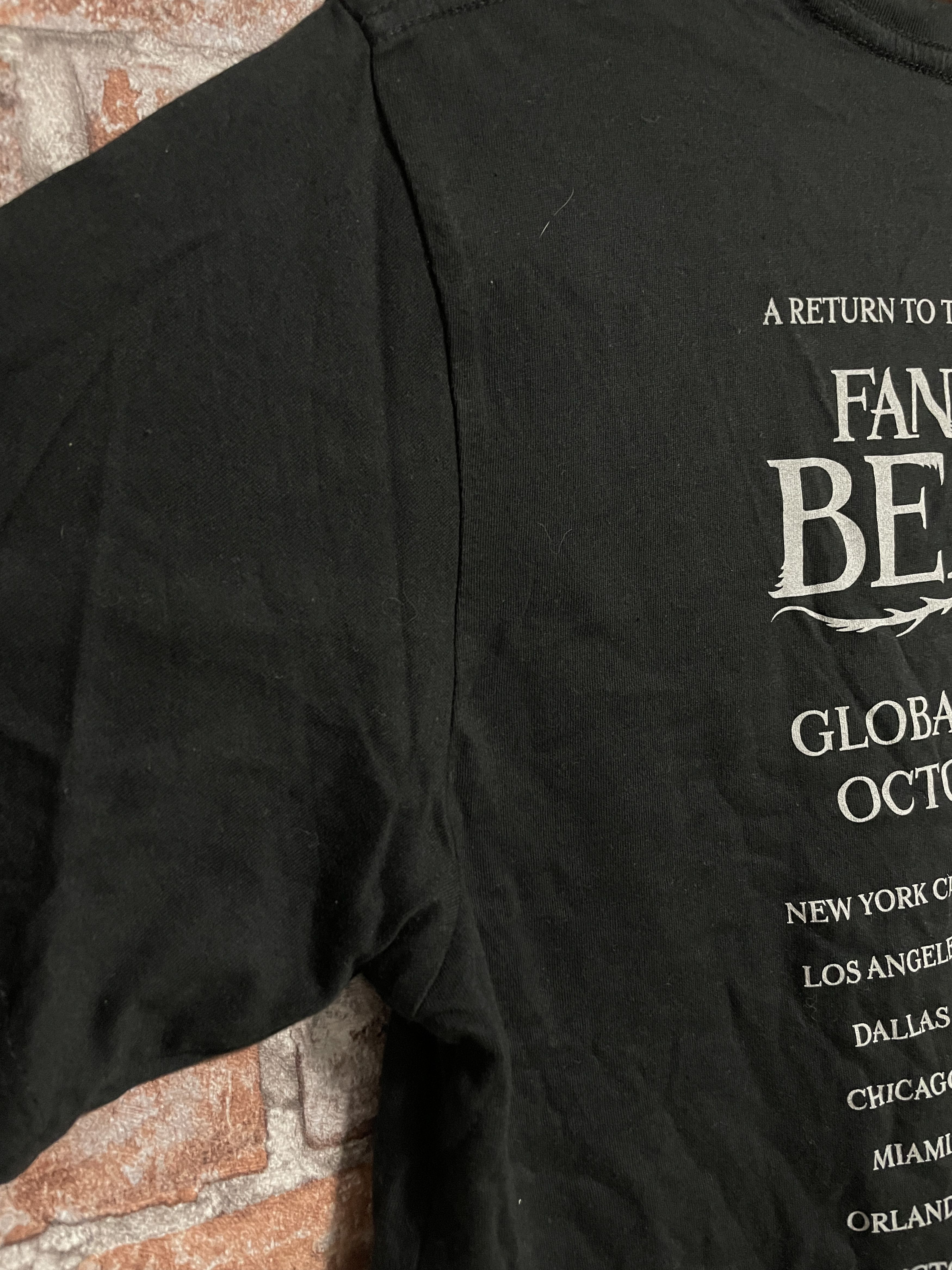 Vintage Vintage 2016 Fantastics Beasts Movie T-shirt Size US S / EU 44-46 / 1 - 12 Thumbnail