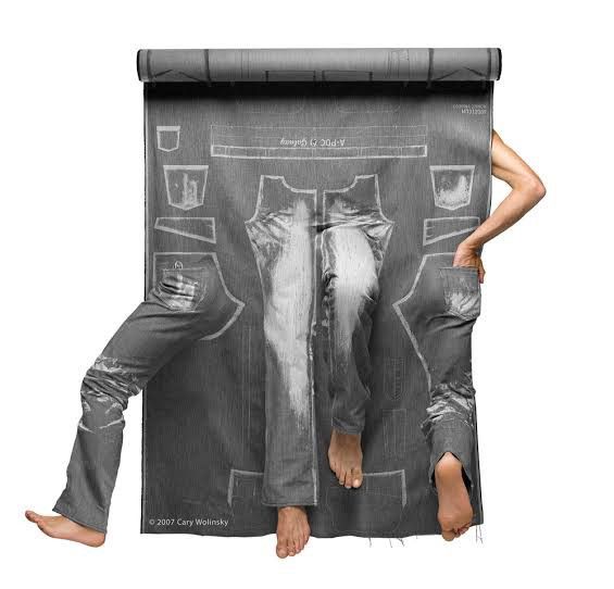 Issey Miyake AW2007 Issey Miyake APOC Galaxy Denim Size US 31 - 12 Thumbnail