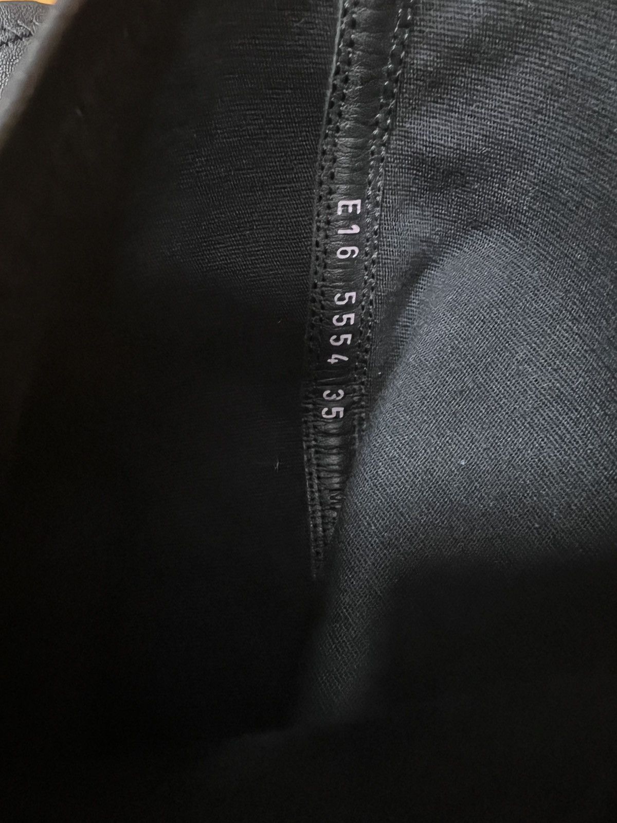 Rick Owens Rick owens mainline leather thigh high stocking sz 35 Size US 5 / IT 35 - 5 Thumbnail