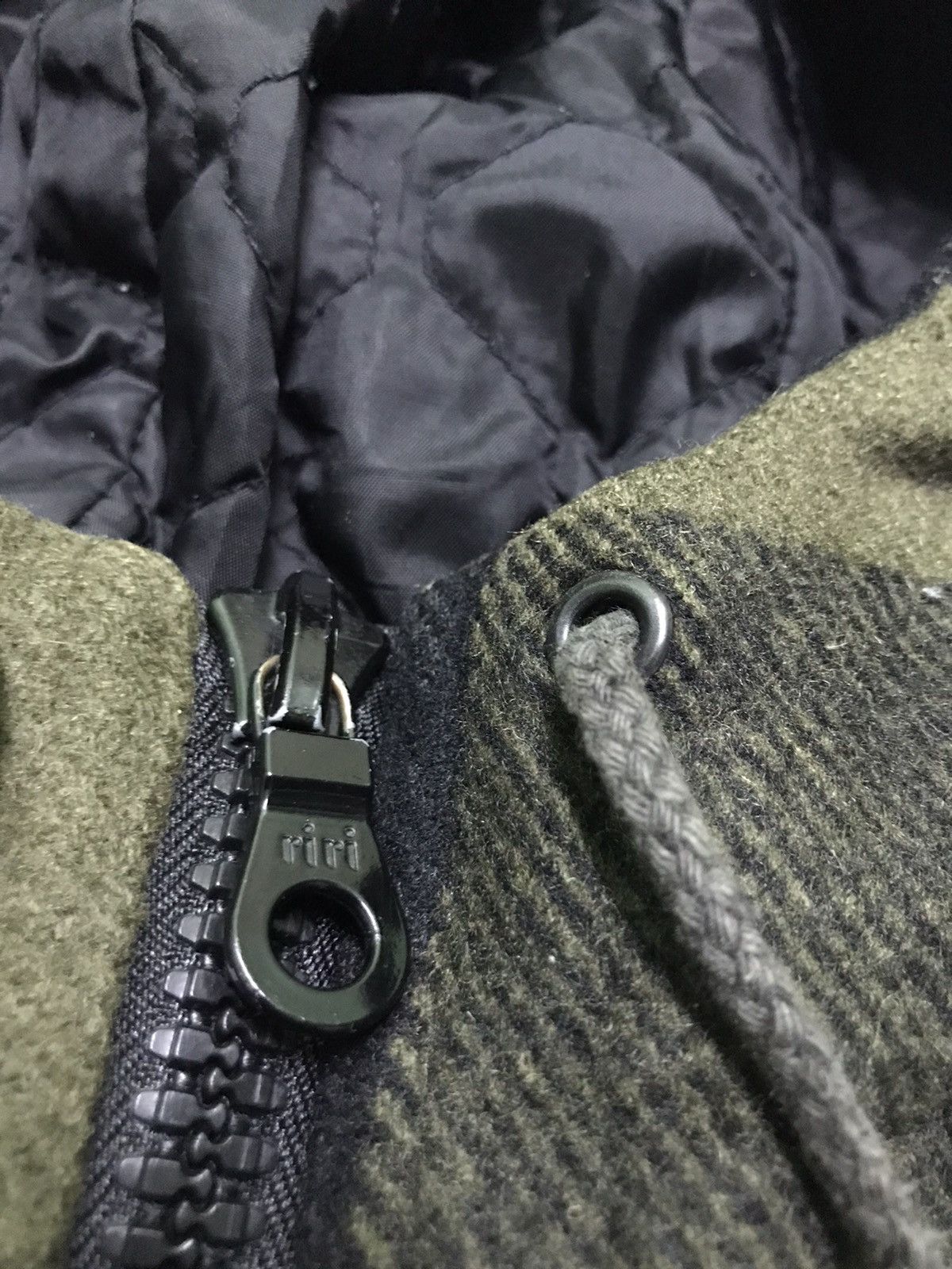 Japanese Brand go west half zipper wool jacket hooded Size US M / EU 48-50 / 2 - 4 Thumbnail