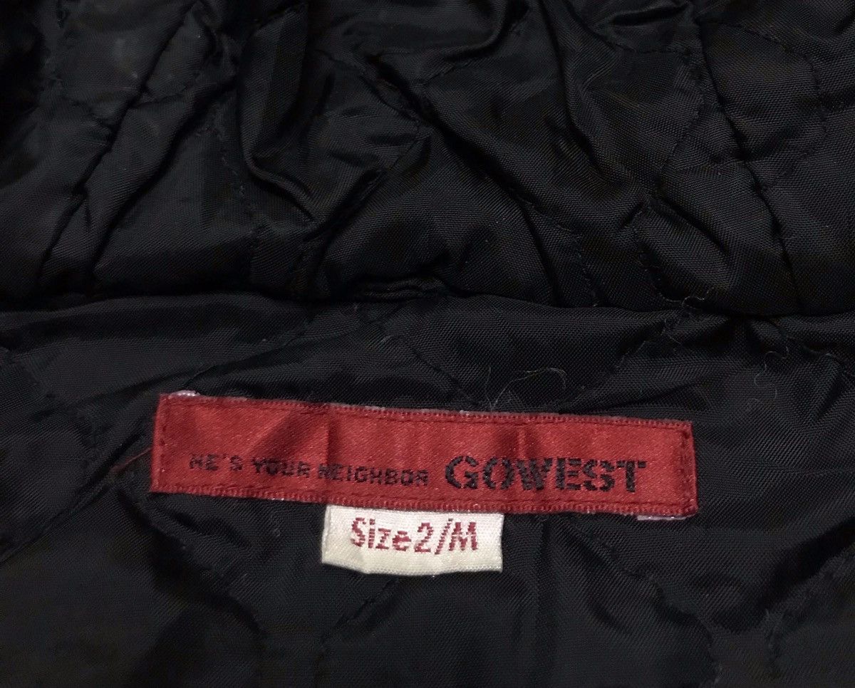 Japanese Brand go west half zipper wool jacket hooded Size US M / EU 48-50 / 2 - 5 Thumbnail