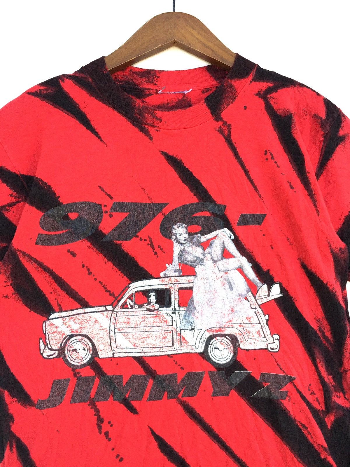 Band Tees Rare‼️Vintage Jimmyz Tie Dye Medium Size Single Stitch Size US M / EU 48-50 / 2 - 2 Thumbnail