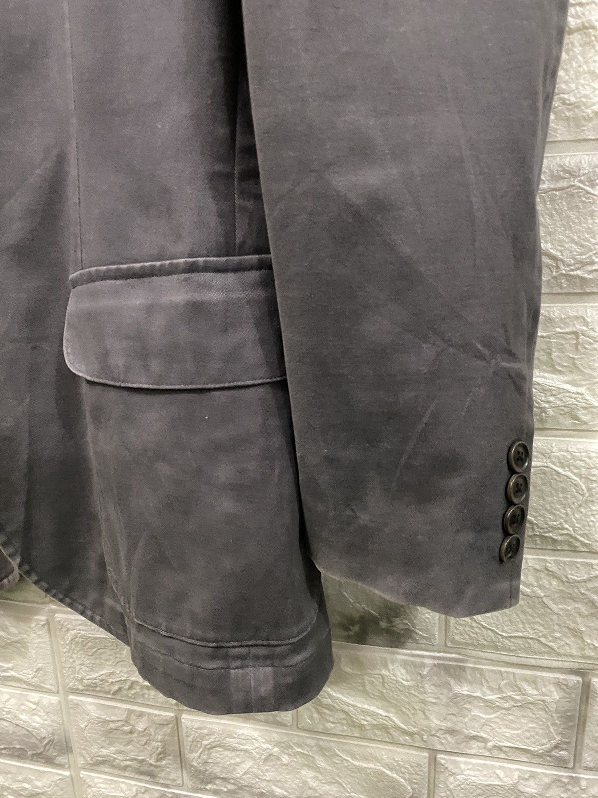 Designer × Japanese Brand × Yohji Yamamoto Ined Homme Cotton Jacket Size US M / EU 48-50 / 2 - 7 Thumbnail