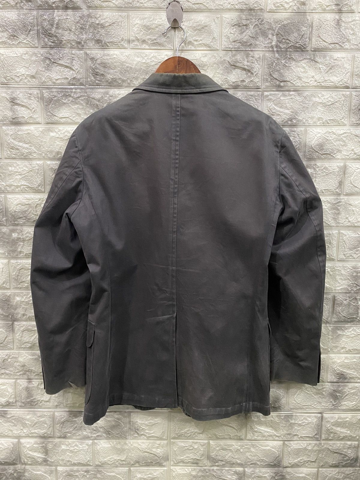 Designer × Japanese Brand × Yohji Yamamoto Ined Homme Cotton Jacket Size US M / EU 48-50 / 2 - 5 Thumbnail