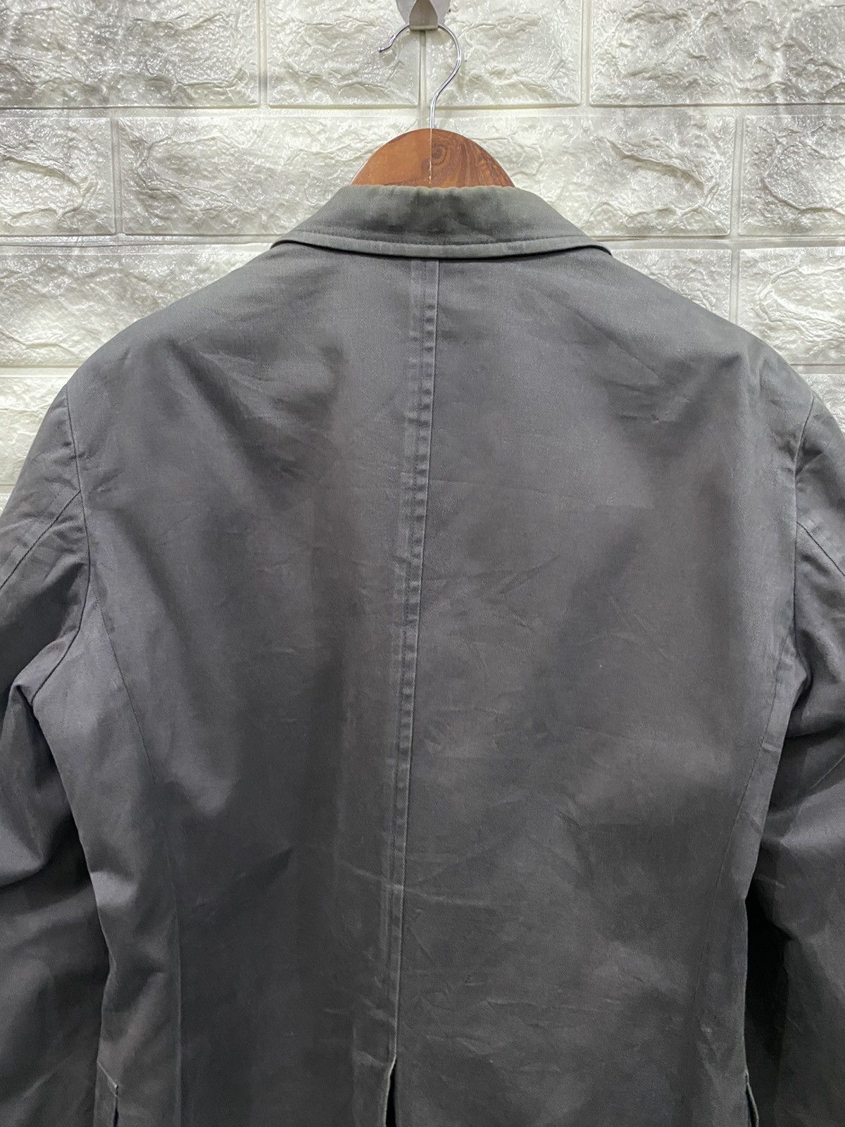 Designer × Japanese Brand × Yohji Yamamoto Ined Homme Cotton Jacket Size US M / EU 48-50 / 2 - 6 Thumbnail