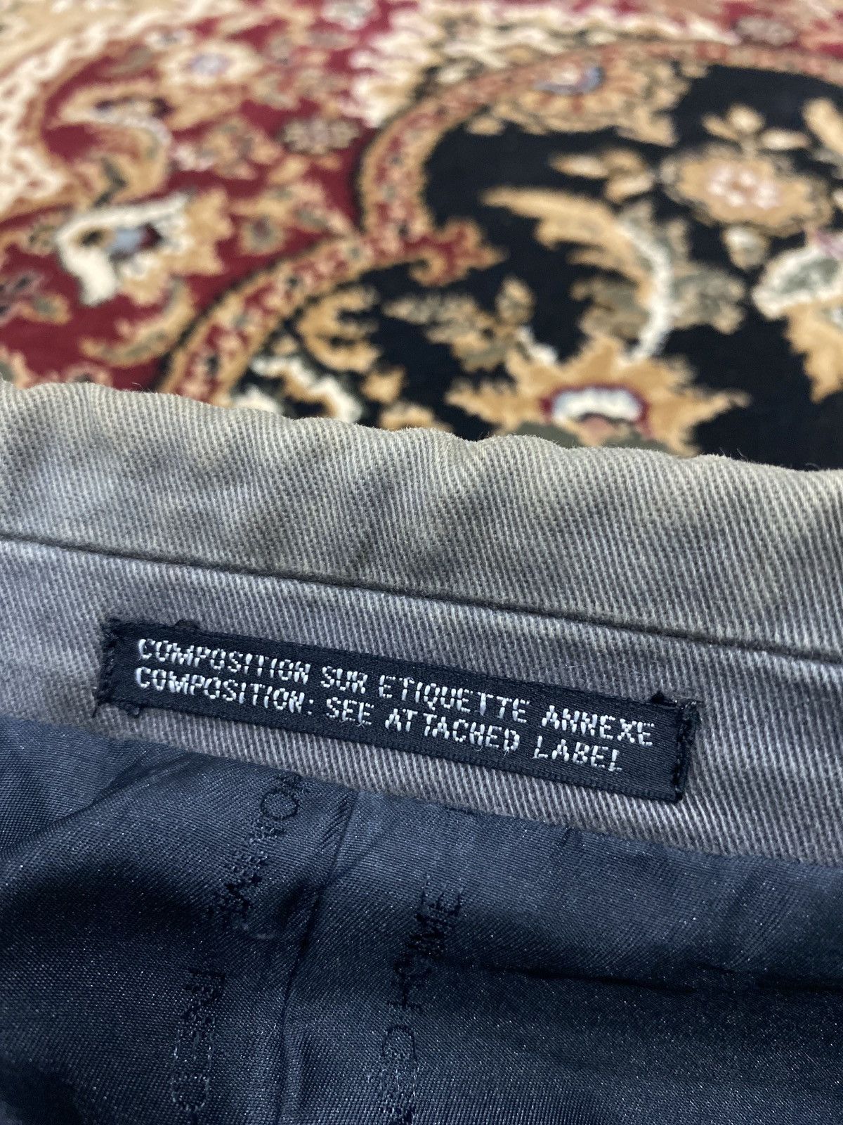 Designer × Japanese Brand × Yohji Yamamoto Ined Homme Cotton Jacket Size US M / EU 48-50 / 2 - 10 Thumbnail
