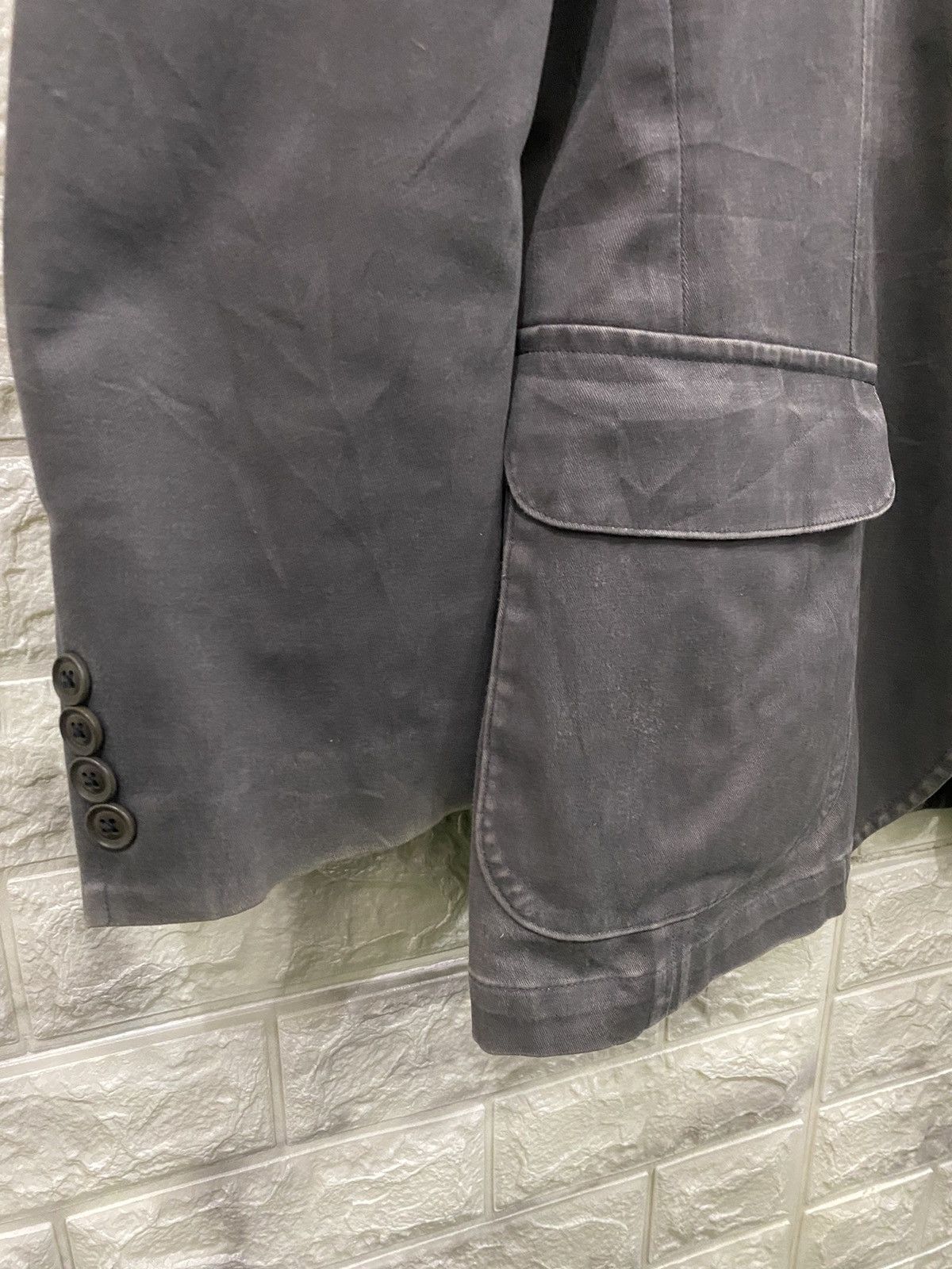 Designer × Japanese Brand × Yohji Yamamoto Ined Homme Cotton Jacket Size US M / EU 48-50 / 2 - 8 Thumbnail